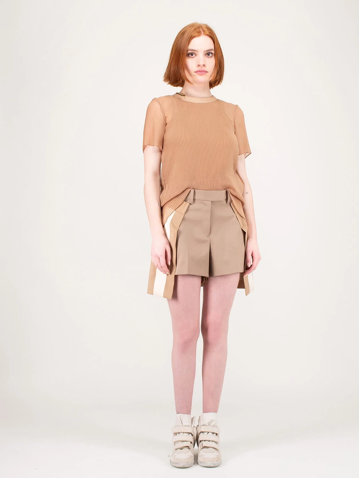 Chiffon X Jersey T-shirt Knit - Image 5