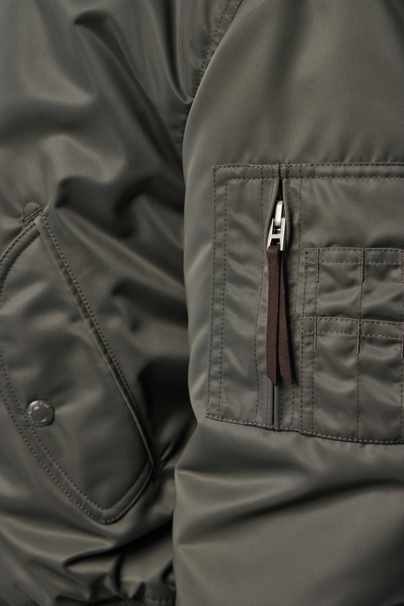 Satin Nylon Flight Bomber - Image 4