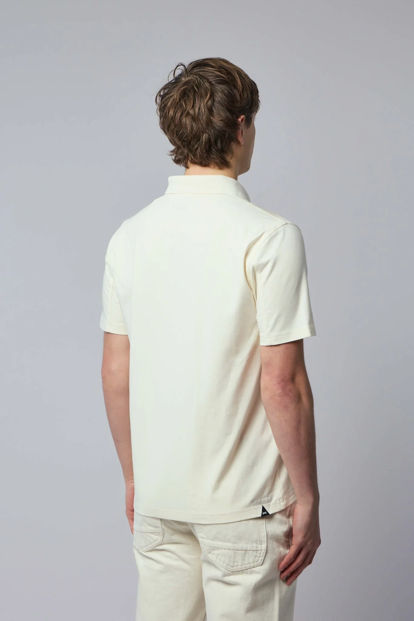 Scissor Open Collar Polo - Image 5