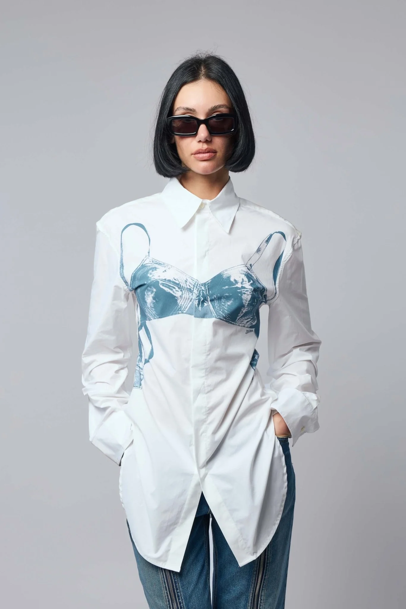 The Scanned Bra Shirt