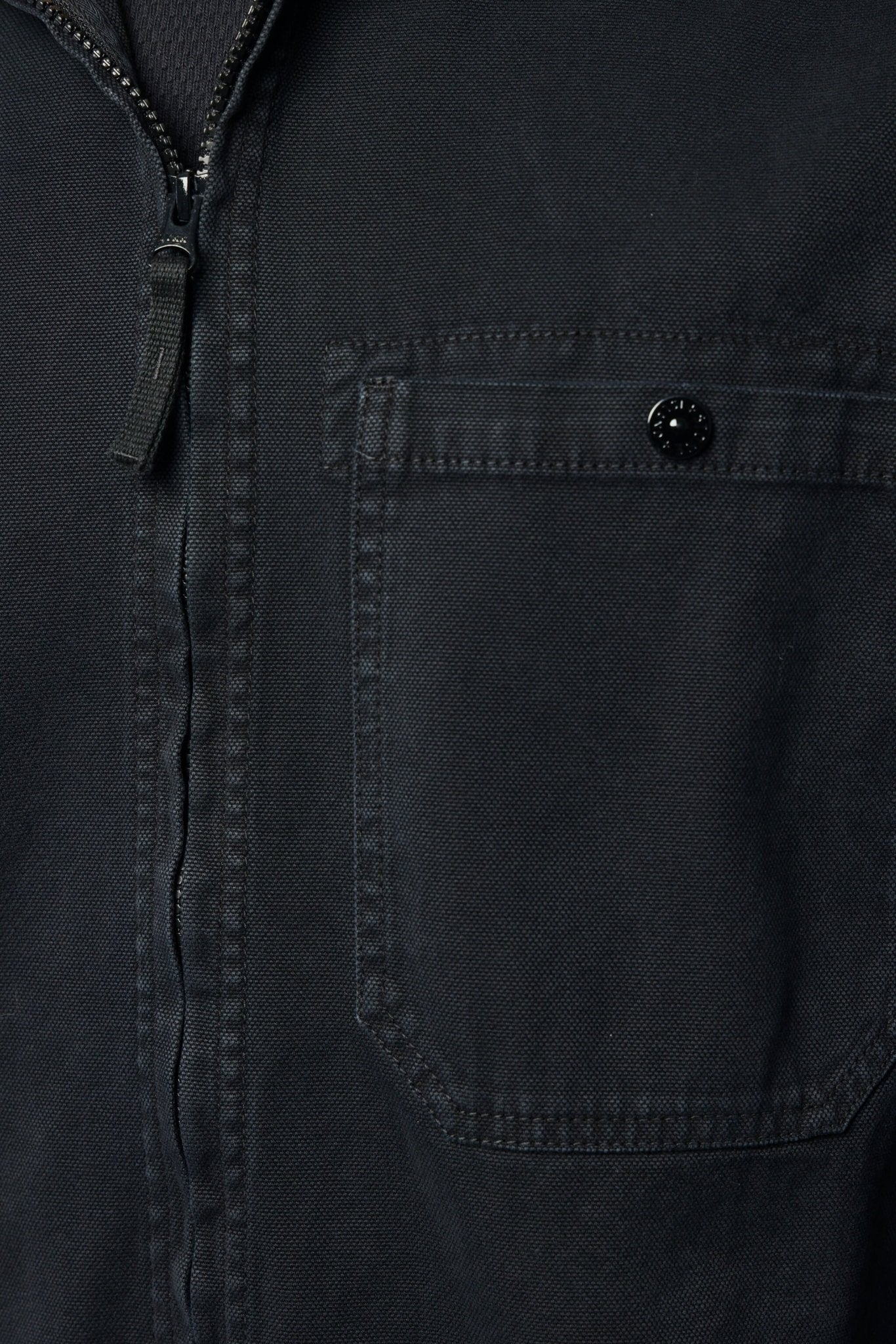 Comfort Fit Zip-up Overshirt - Image 5