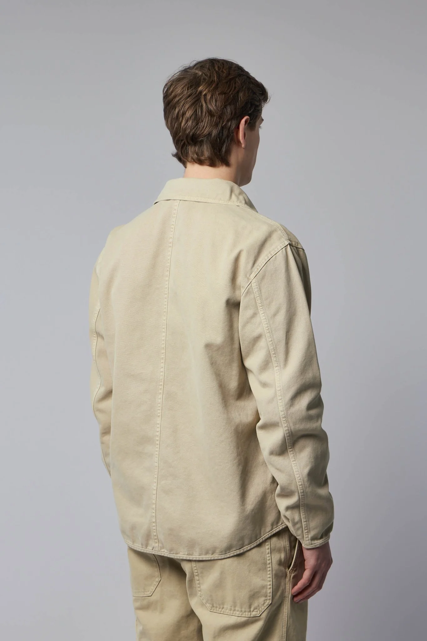 Comfort Fit Zip-up Overshirt - Image 5