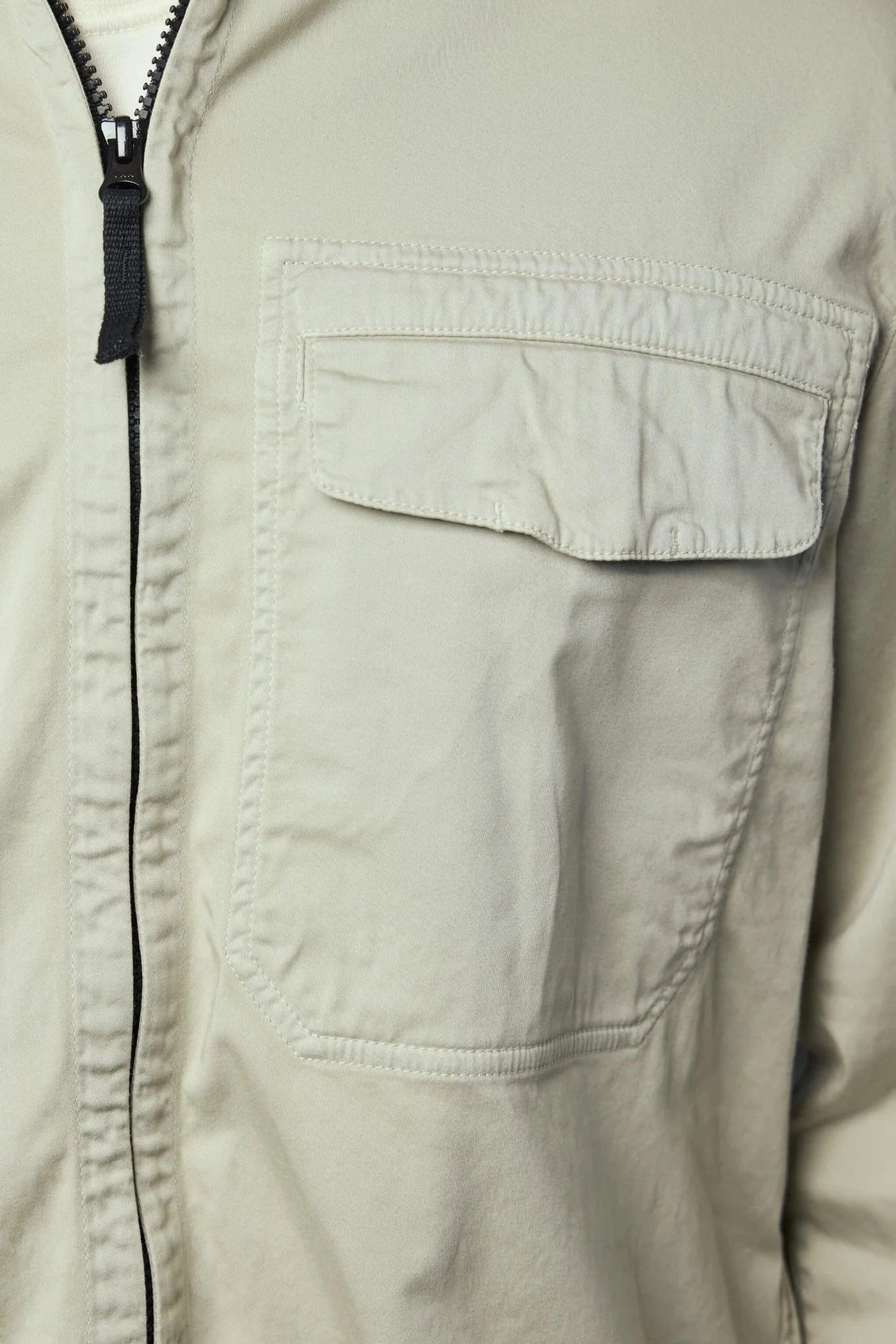 Regular-fit Overshirt with Concealed Zipper - Image 4
