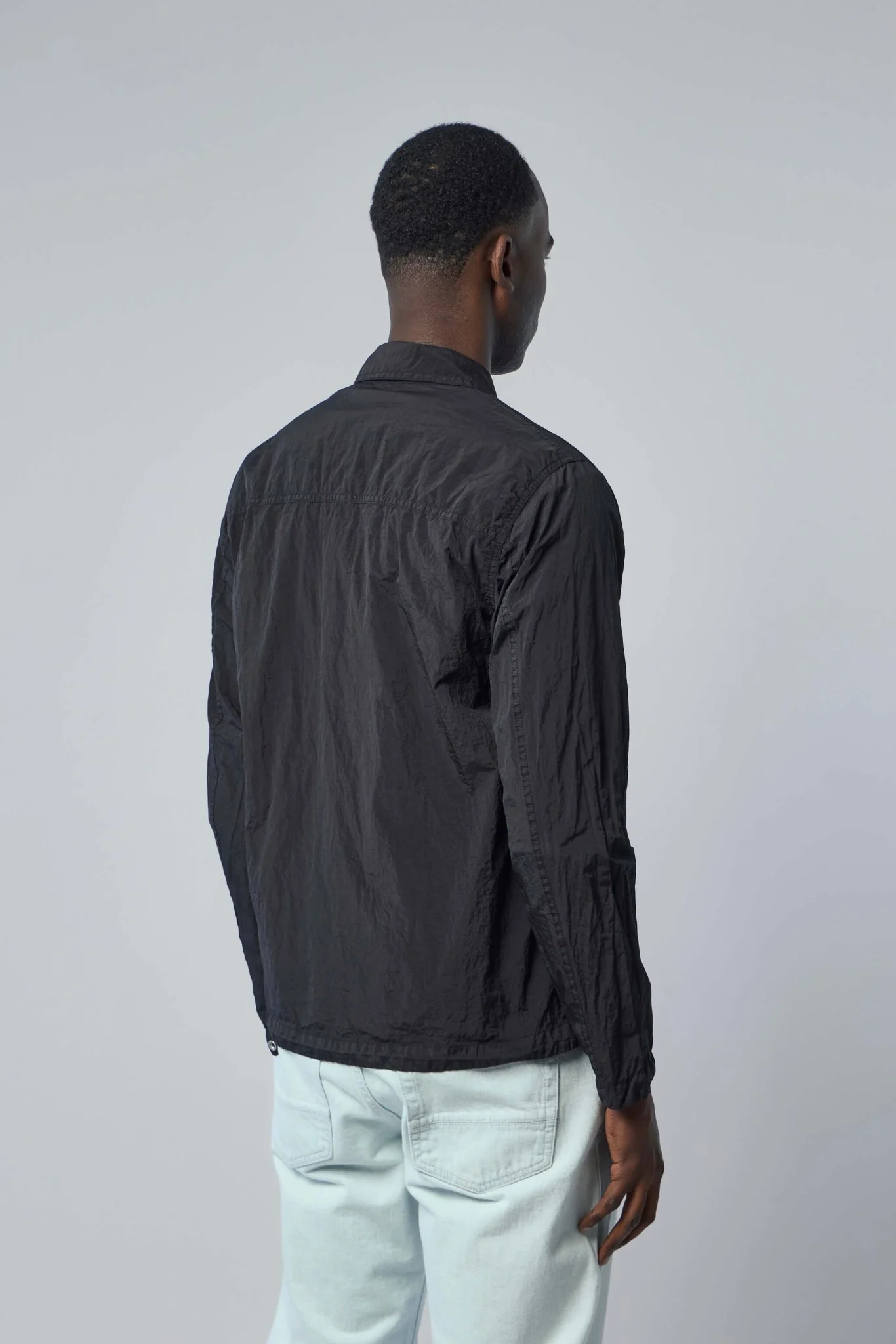 Regular Fit Overshirt with Zip Pocket - Image 6