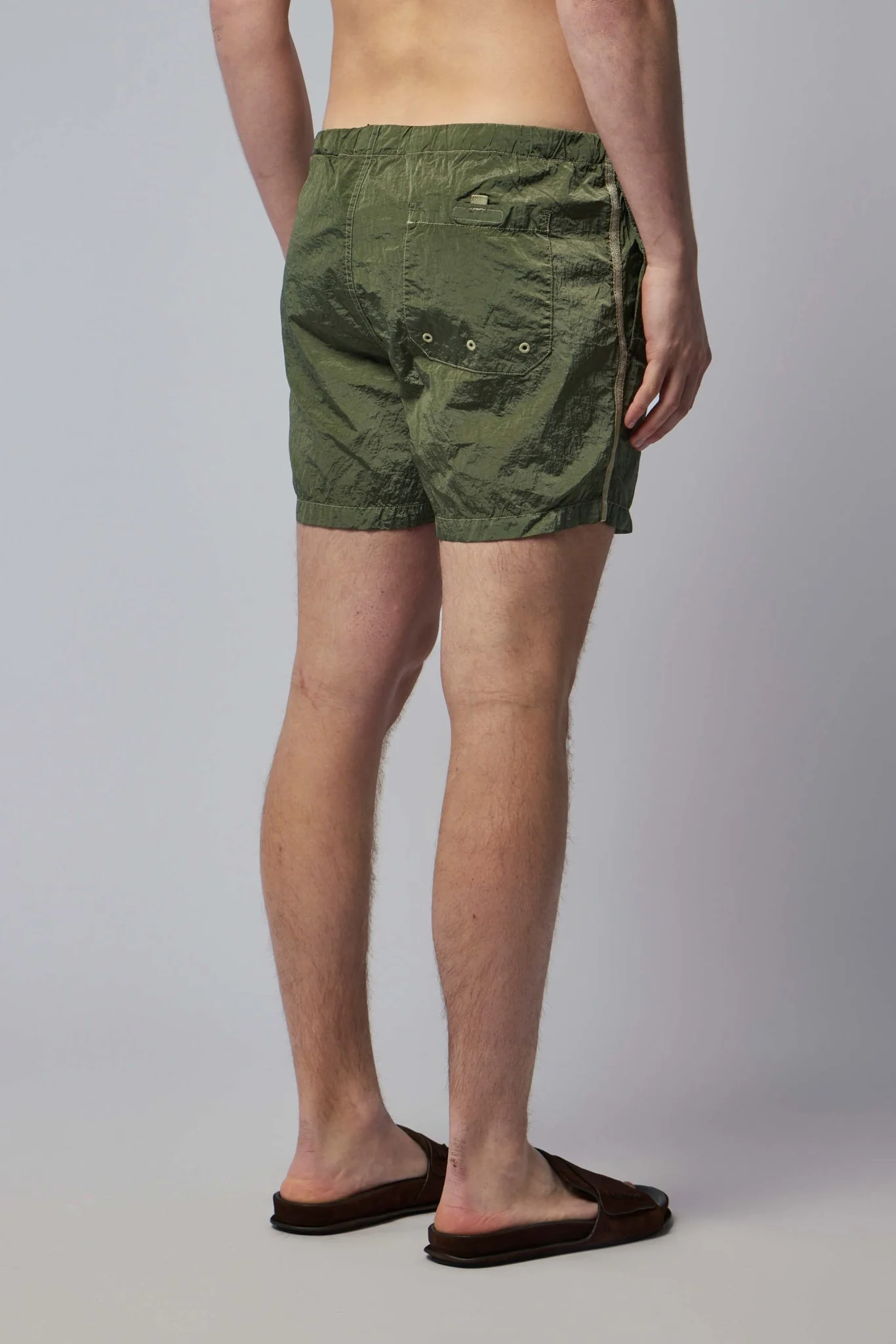 Slim Fit Swim Shorts with Pockets - Image 5