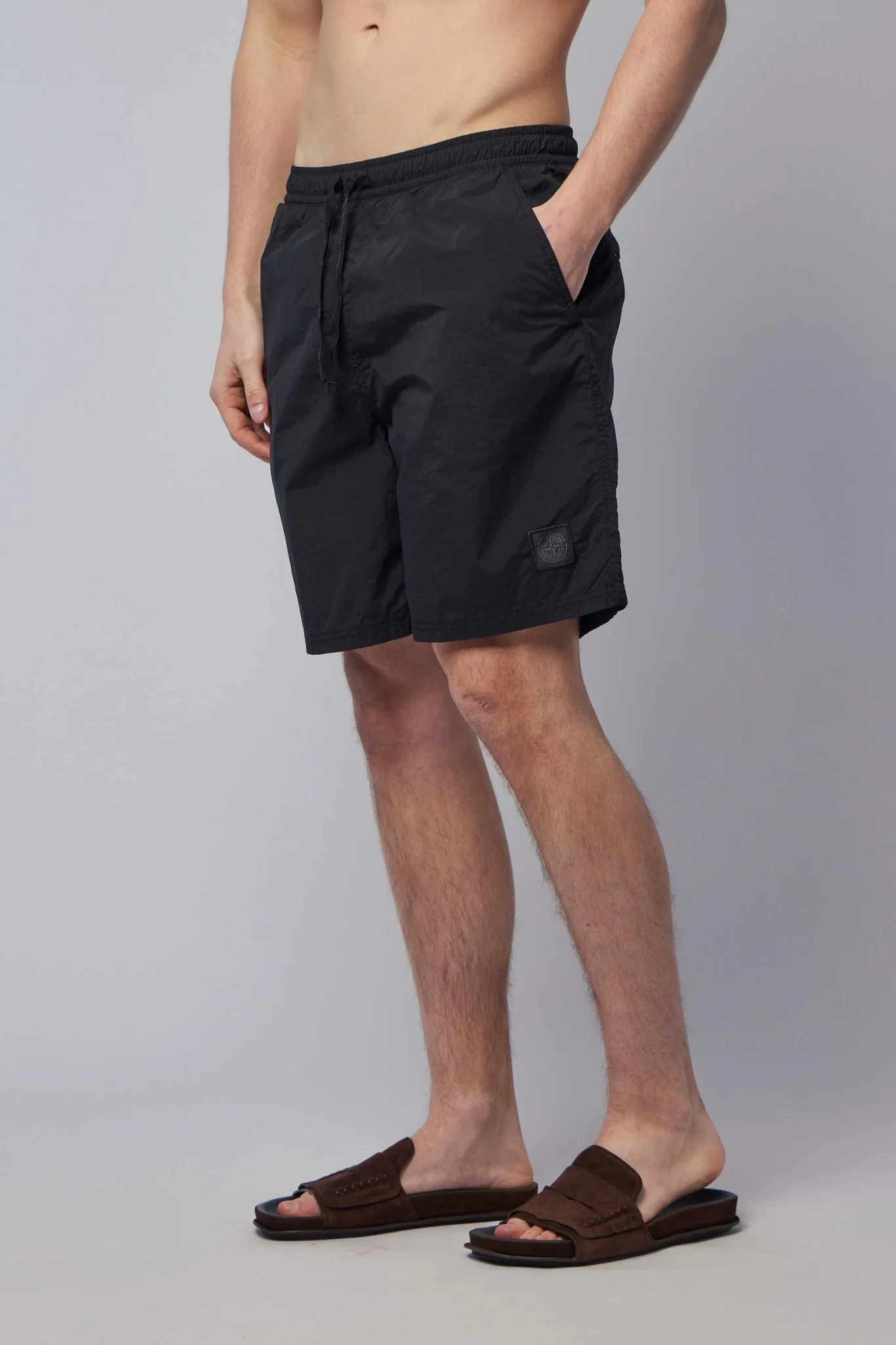 Comfort-fit Mid-length Swim Shorts - Image 3