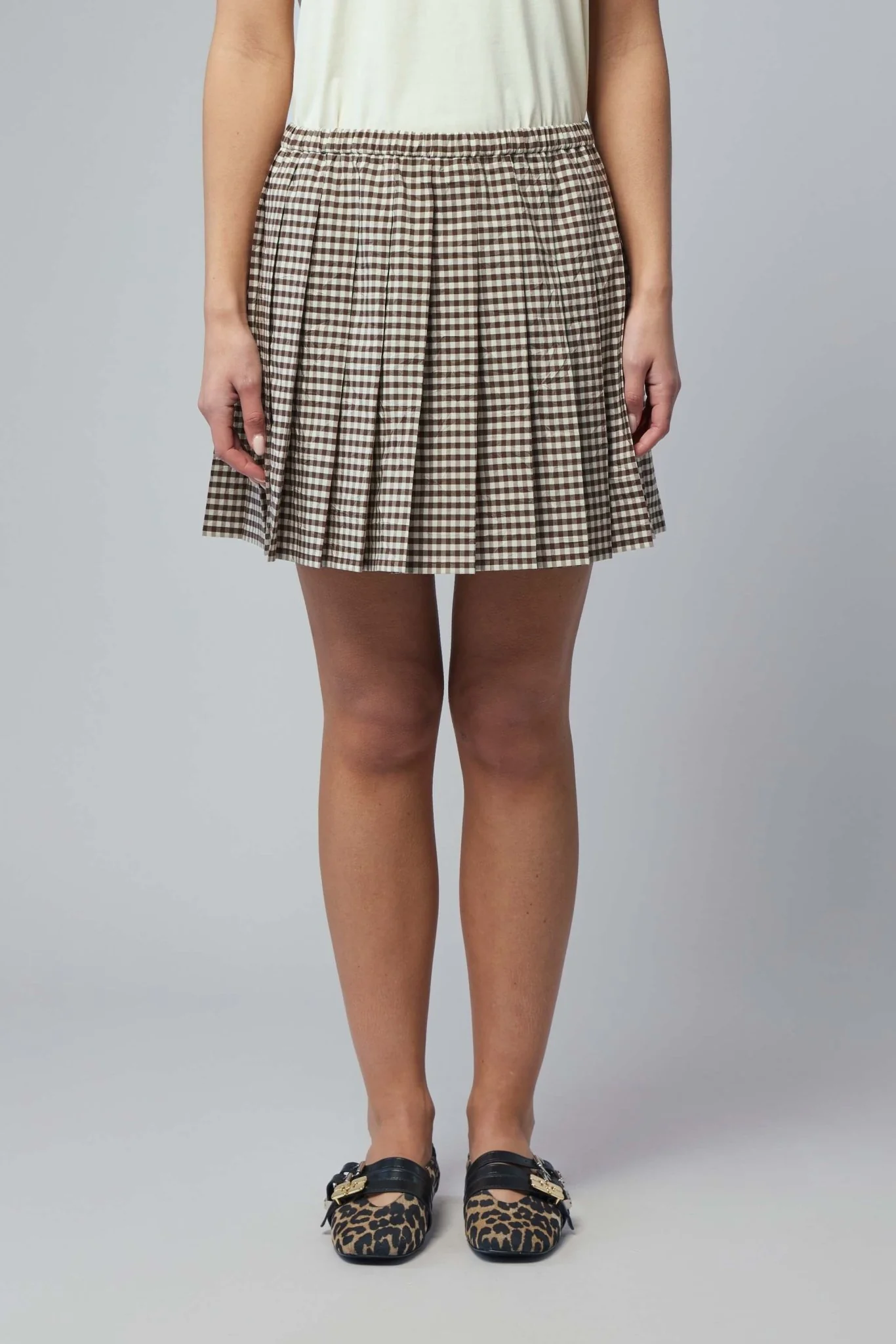 Pleated Midi Skirt - Image 2