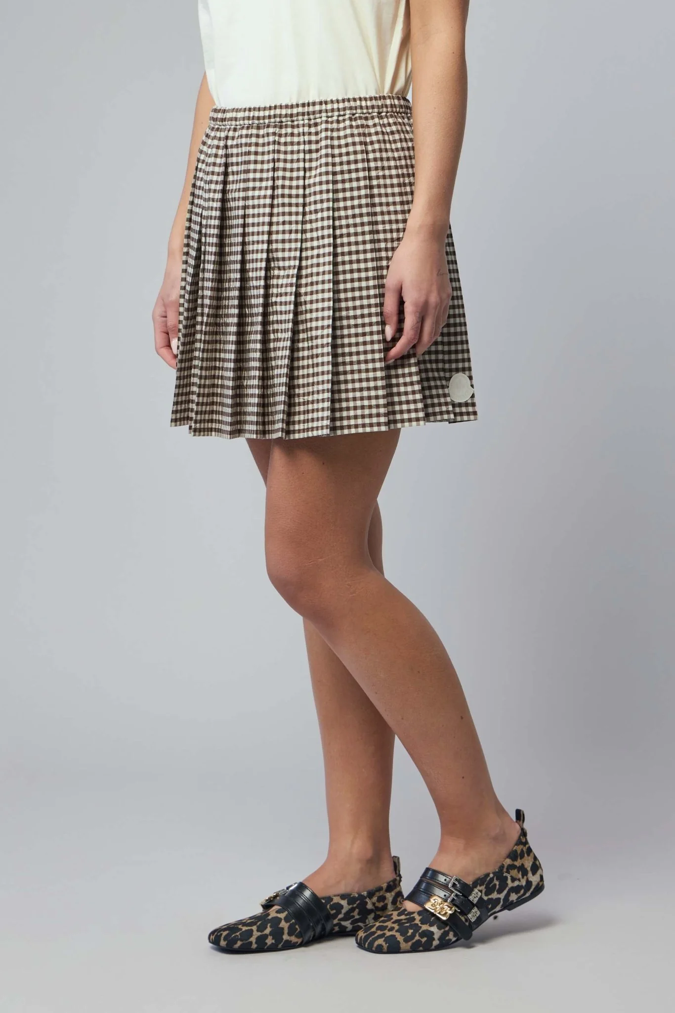 Pleated Midi Skirt - Image 3