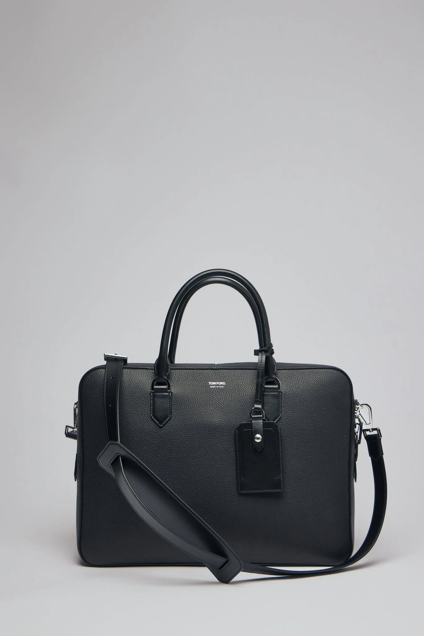 Grain Leather Elliot Briefcase