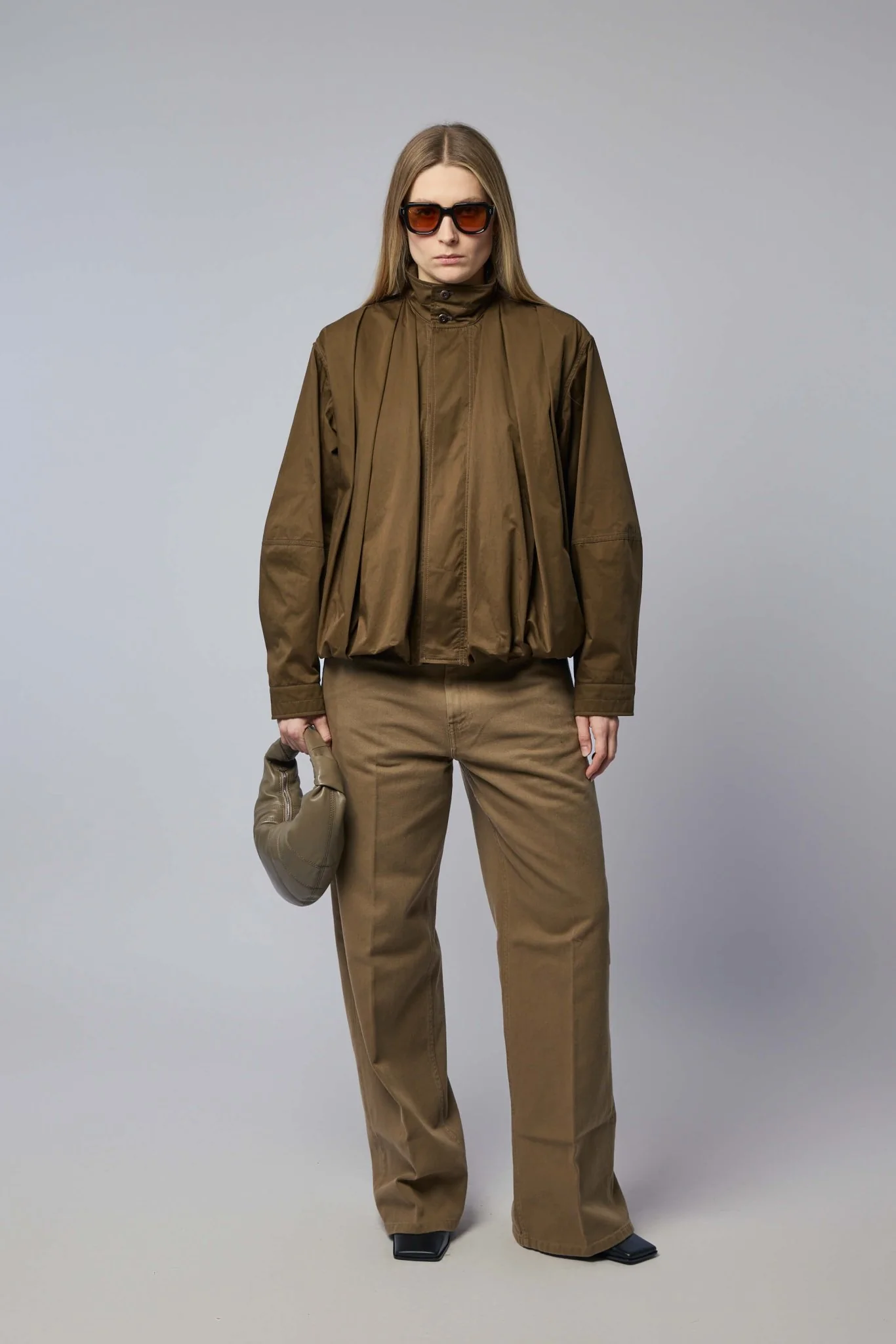 Soft Pleated Blouson - Image 8