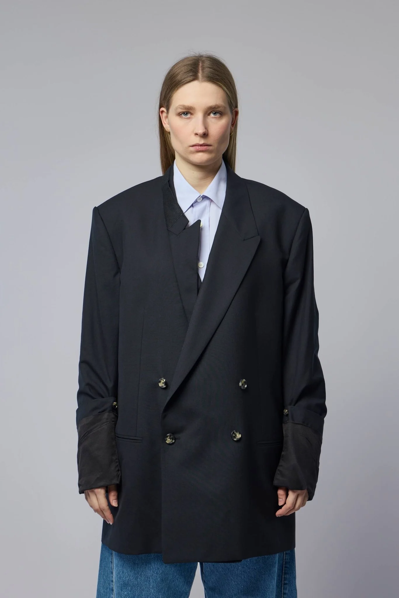 Super Jack Soft Shoulder Large Db Jacket - Image 2