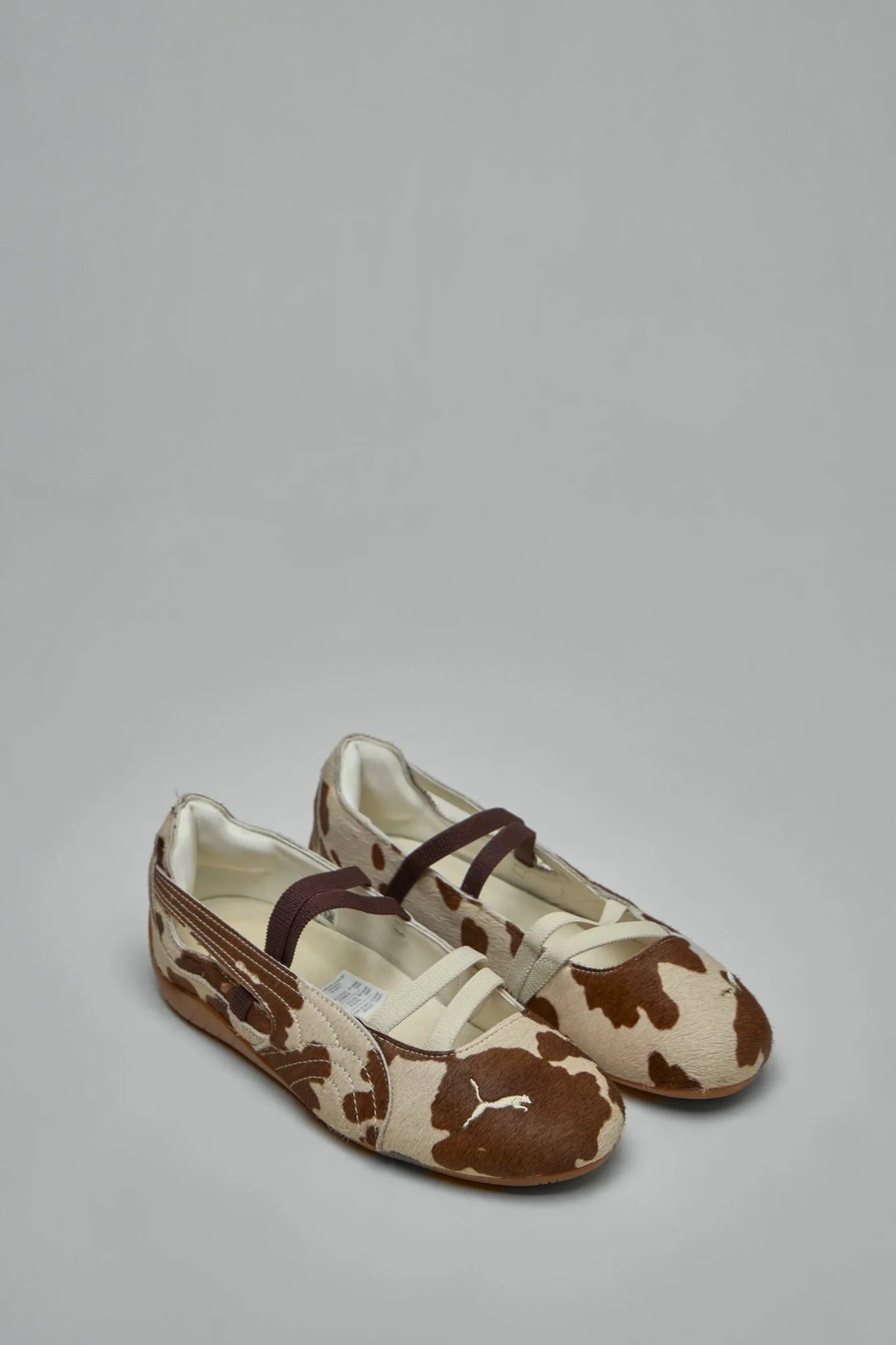 Speedcat Ballet Cow Print Women's Shoes - Image 4