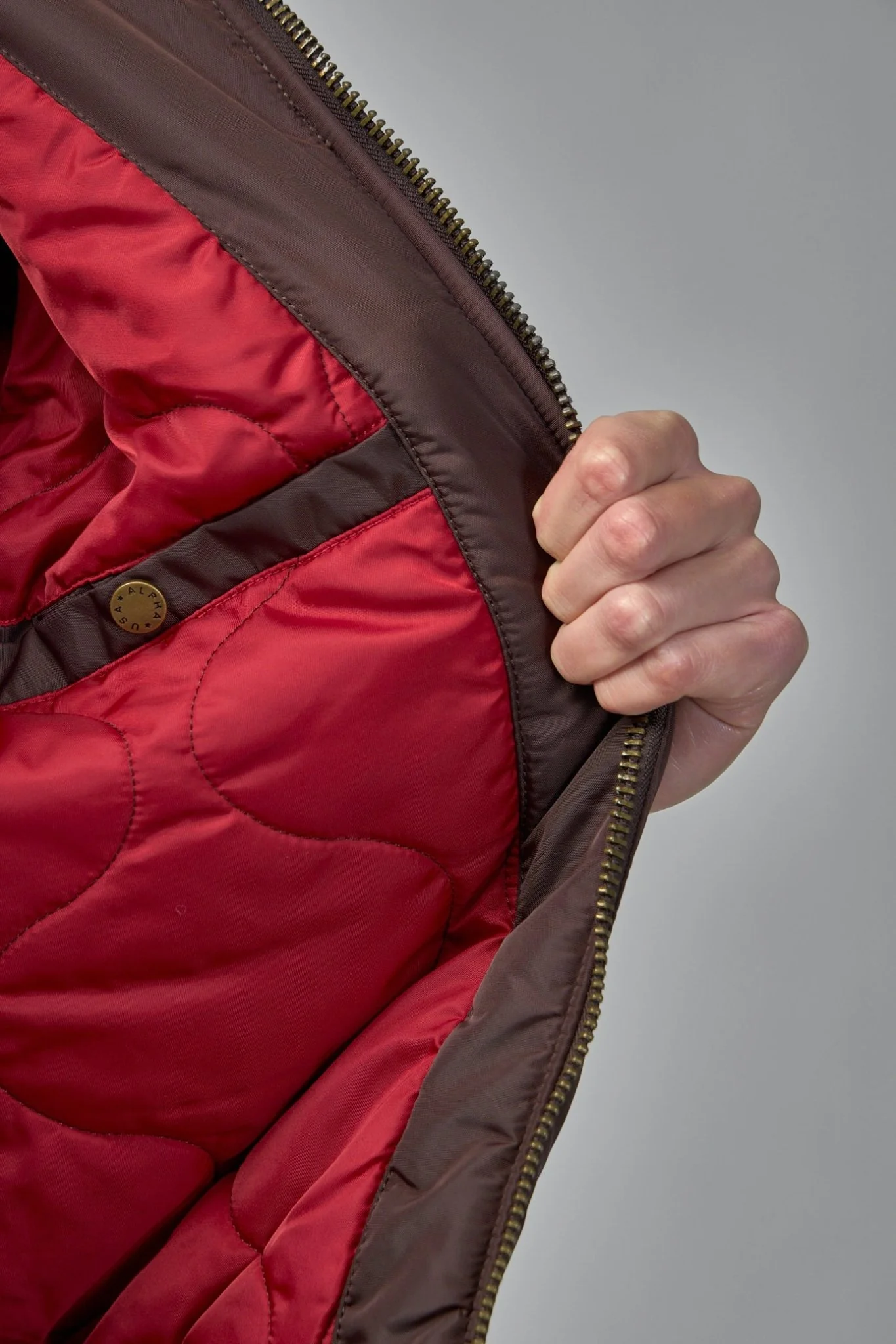 Black Nylon Reversible Bomber Jacket - Image 7