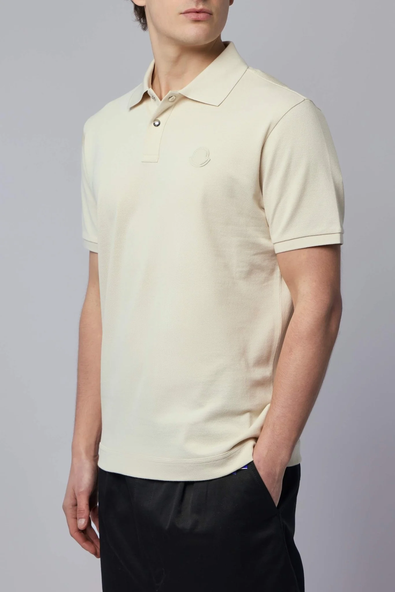 Tricolor-trimmed Cotton Piquet Polo Shirt - Image 3