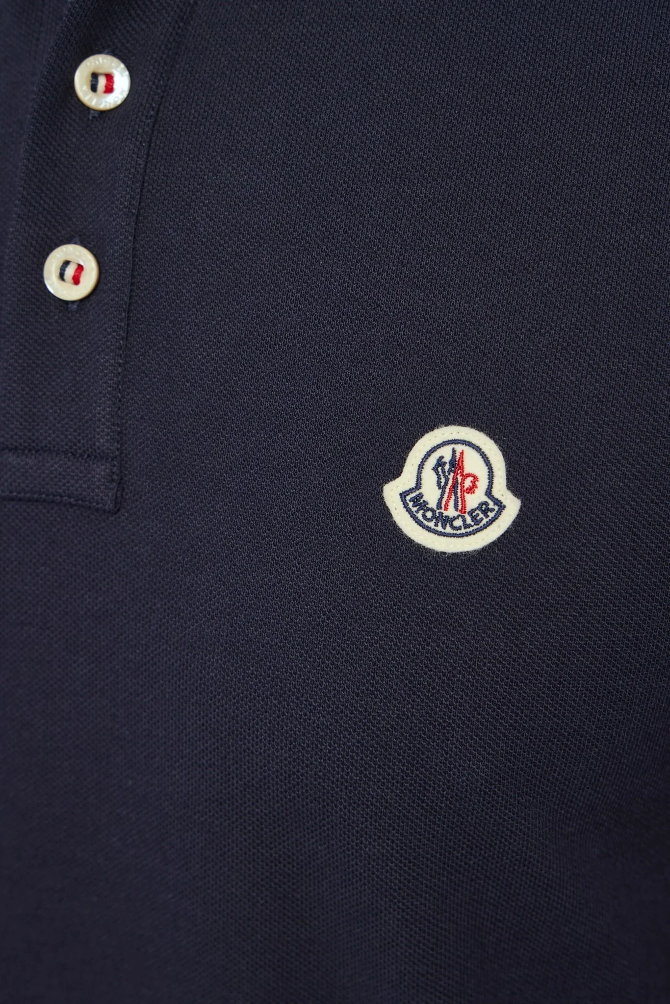 Logo Patch Cotton Polo Shirt - Image 4