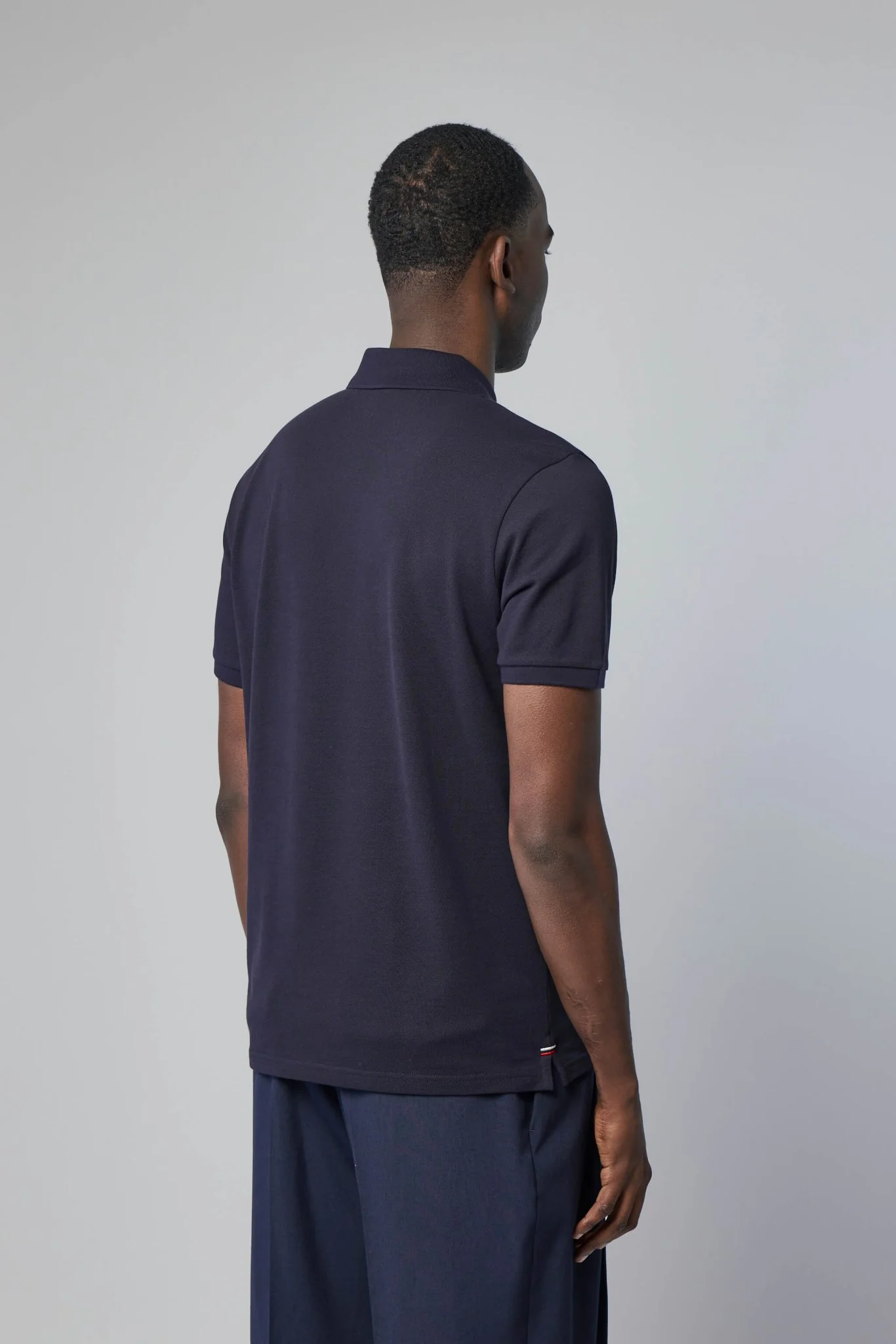 Logo Patch Cotton Piquet Polo Shirt - Image 4