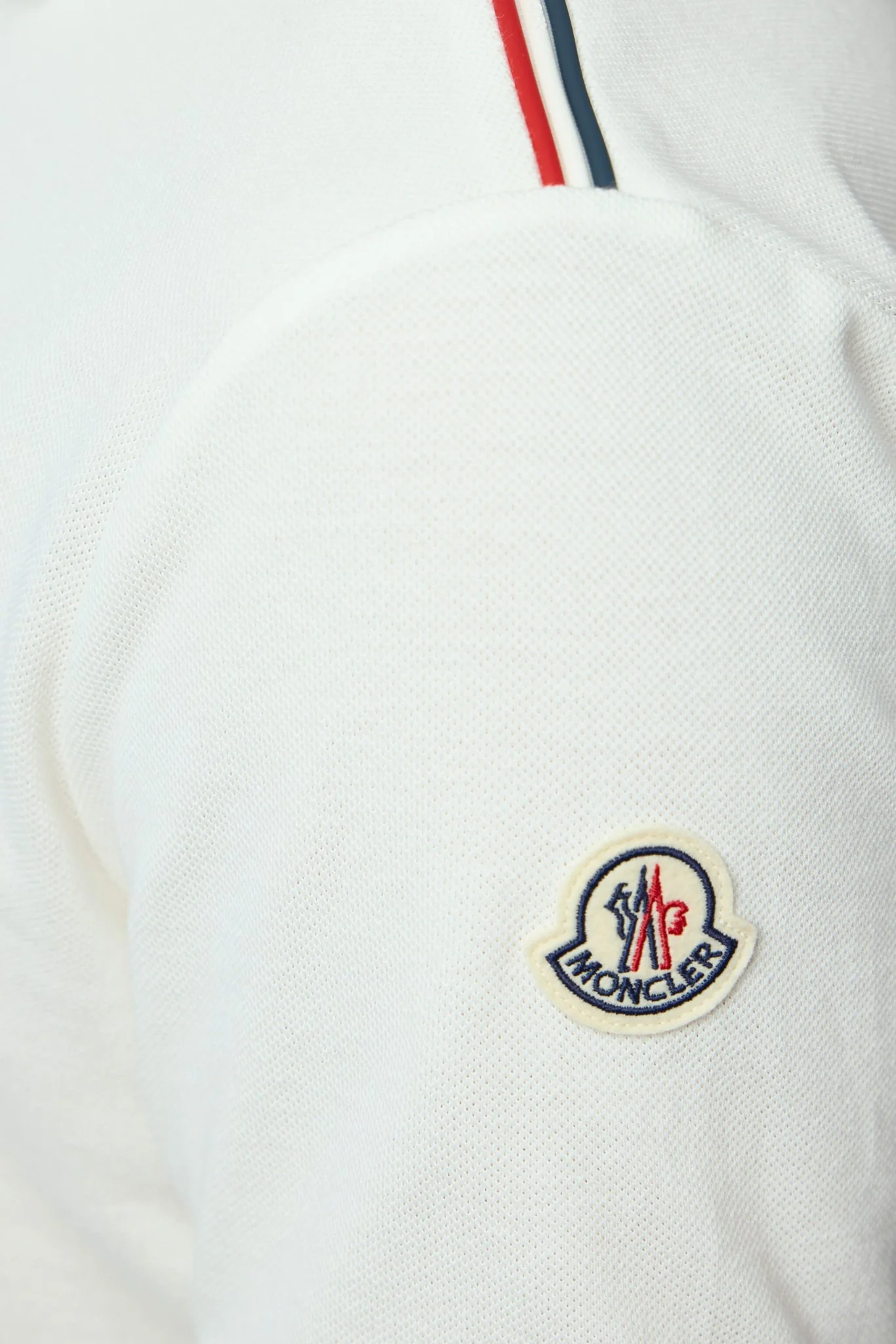 Tricolor-trimmed Cotton Piquet Polo Shirt - Image 4