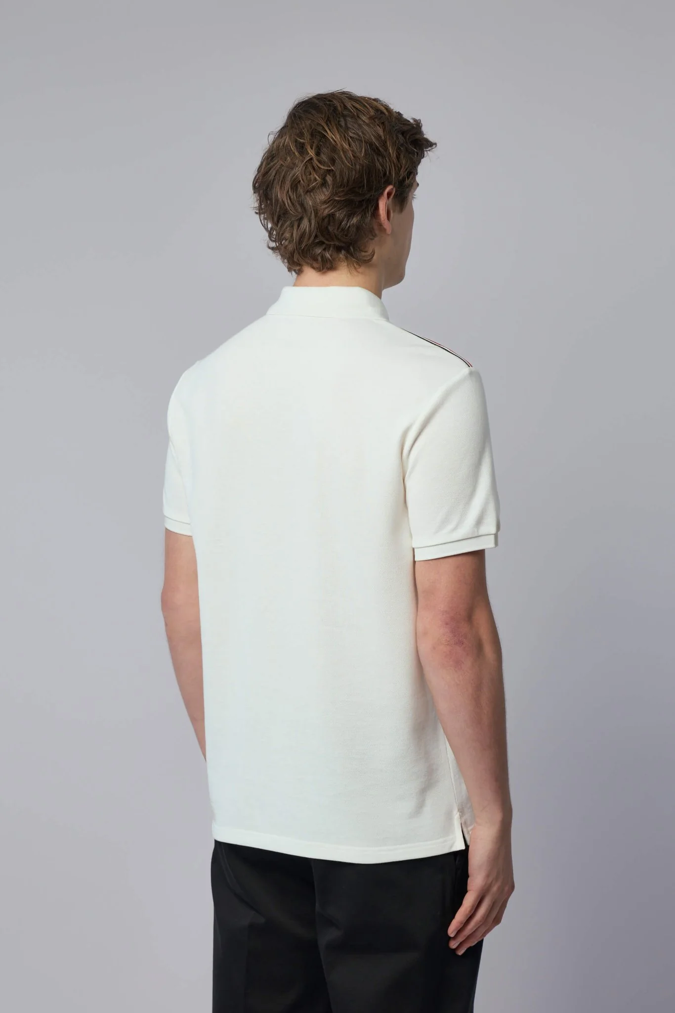 Tricolor-trimmed Cotton Piquet Polo Shirt - Image 5
