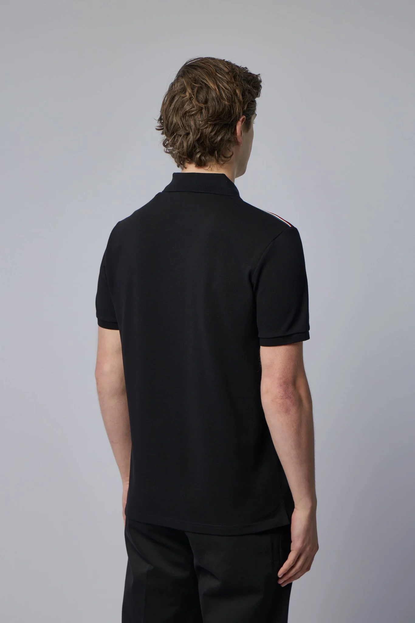 Tricolor-trimmed Cotton Piquet Polo Shirt - Image 5