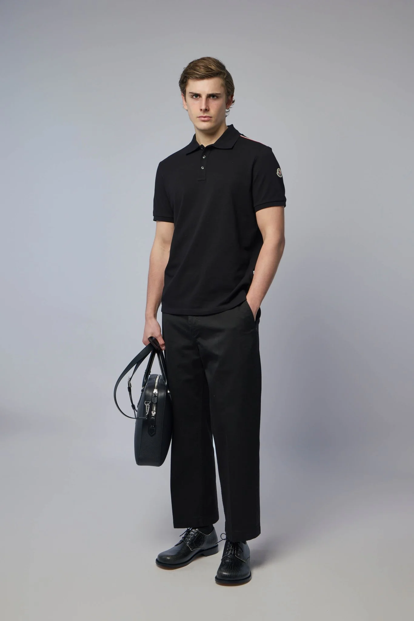 Tricolor-trimmed Cotton Piquet Polo Shirt - Image 6