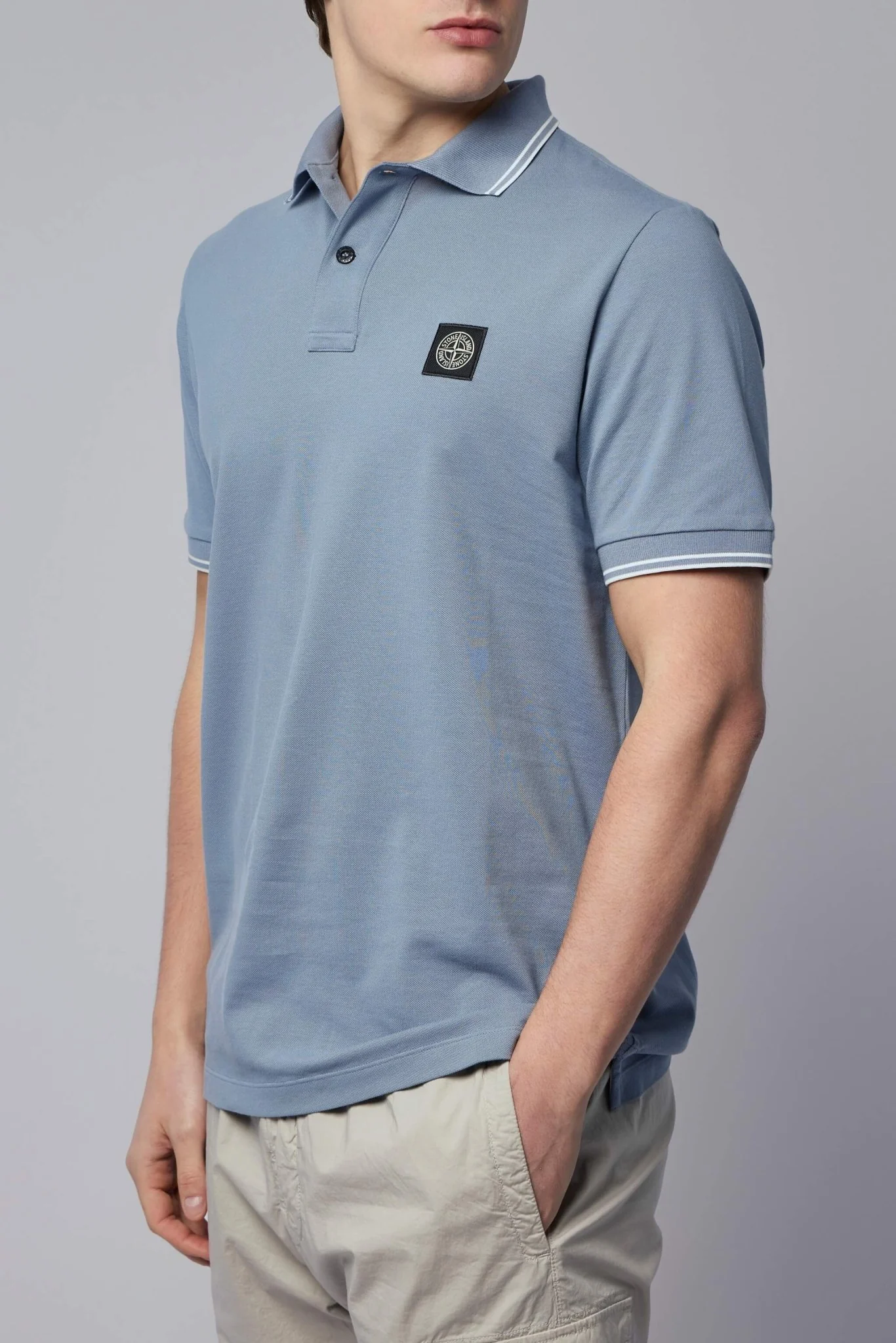 Slim Fit Short Sleeve Polo - Image 3