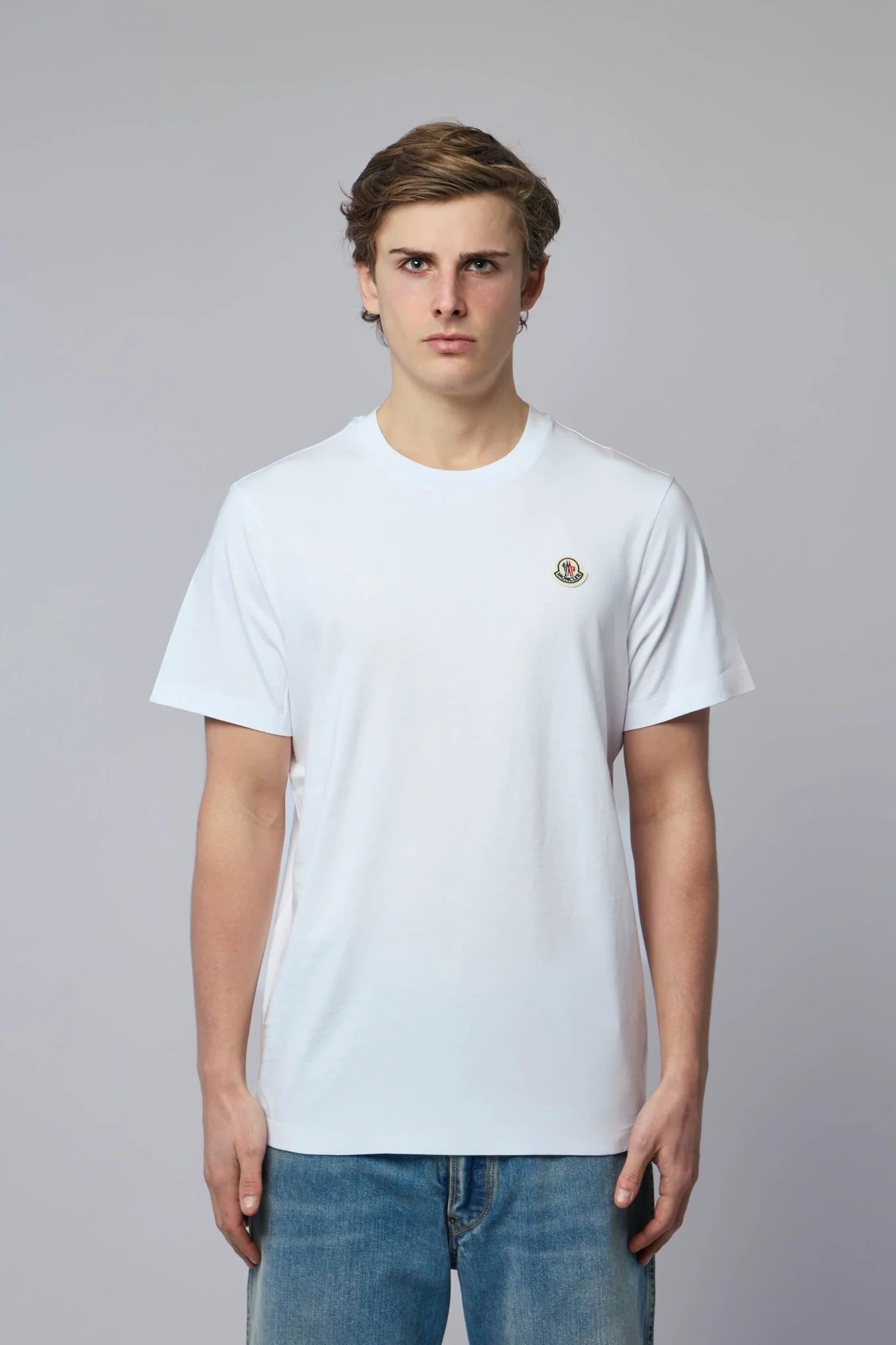 Logo Patch Cotton T-shirt - Image 3