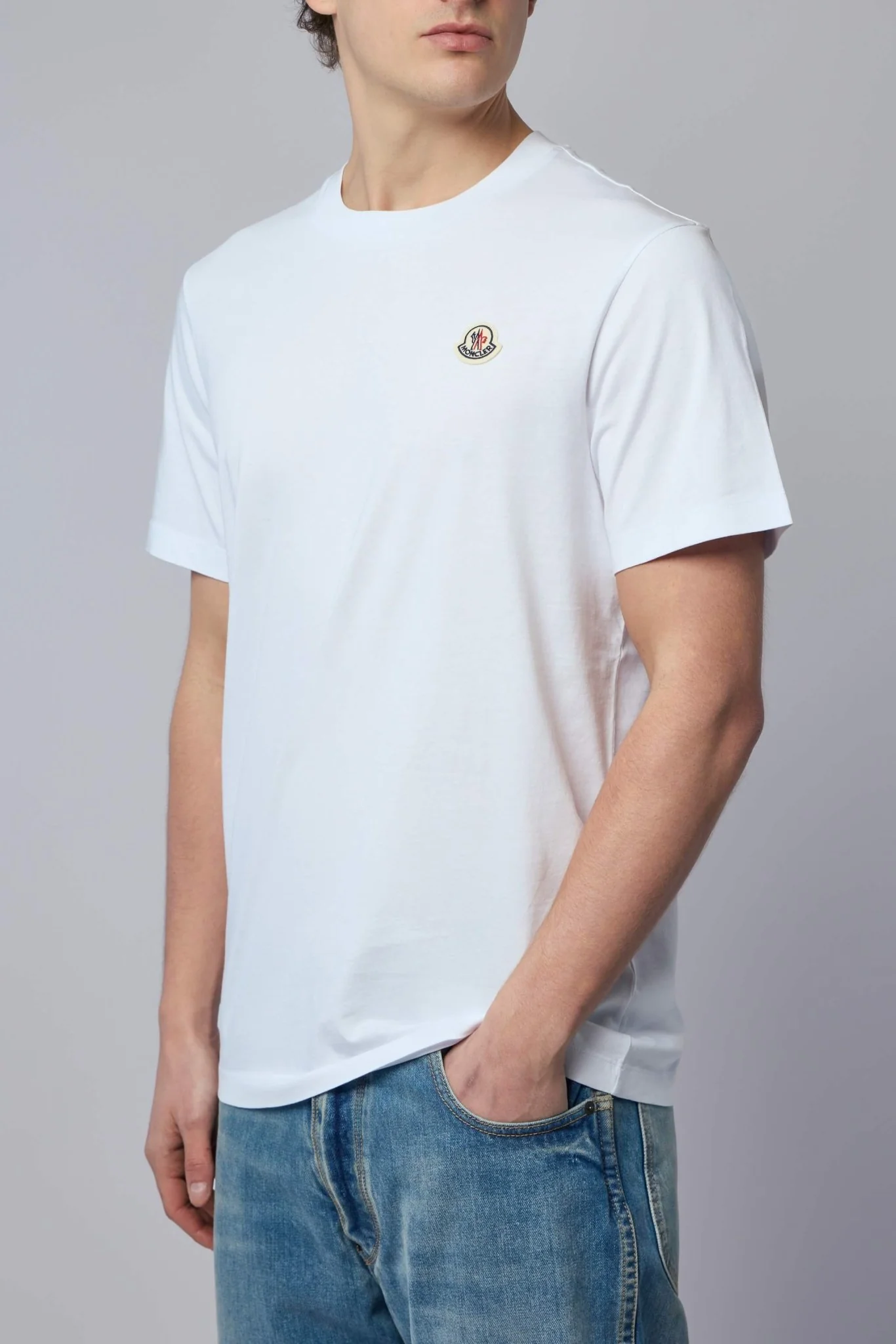 Logo Patch Cotton T-shirt - Image 4