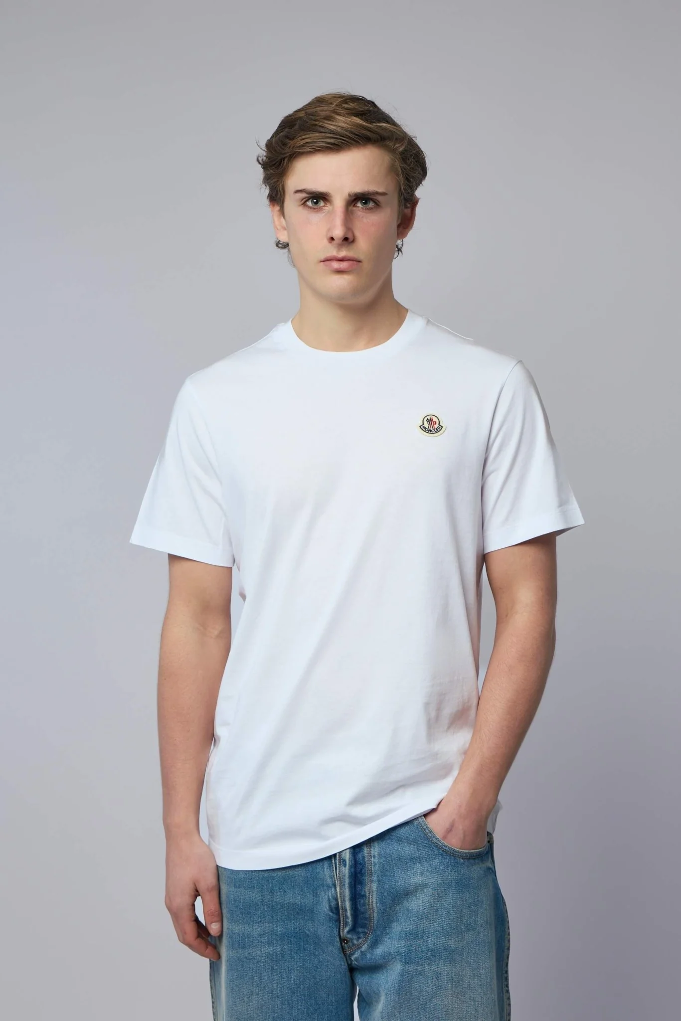 Logo Patch Cotton T-shirt - Image 4
