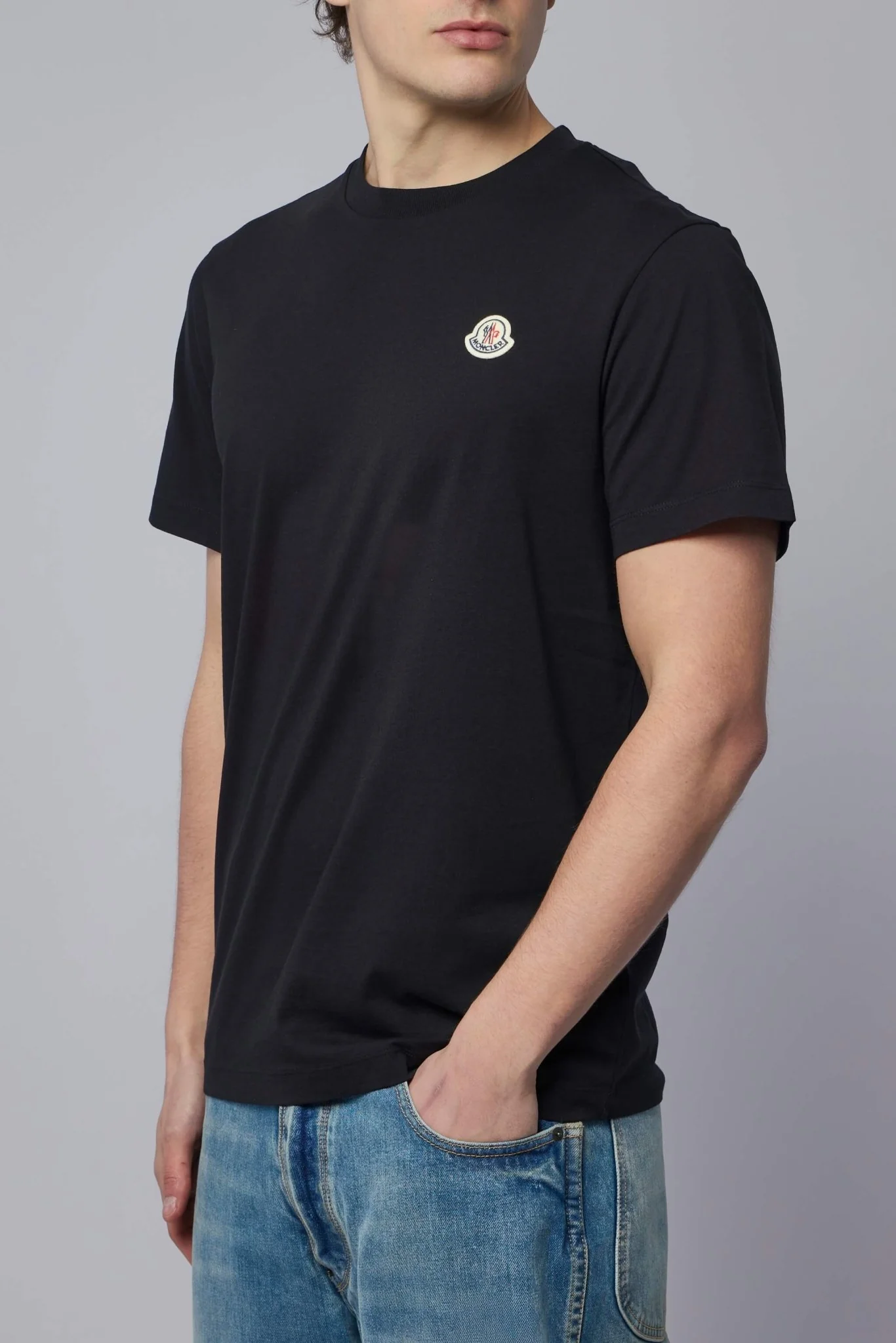 Logo Patch Cotton T-shirt - Image 4