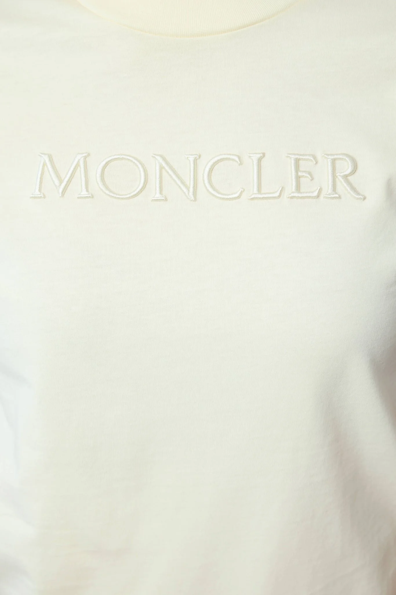 Embroidered Tonal Logo Cotton T-shirt - Image 4