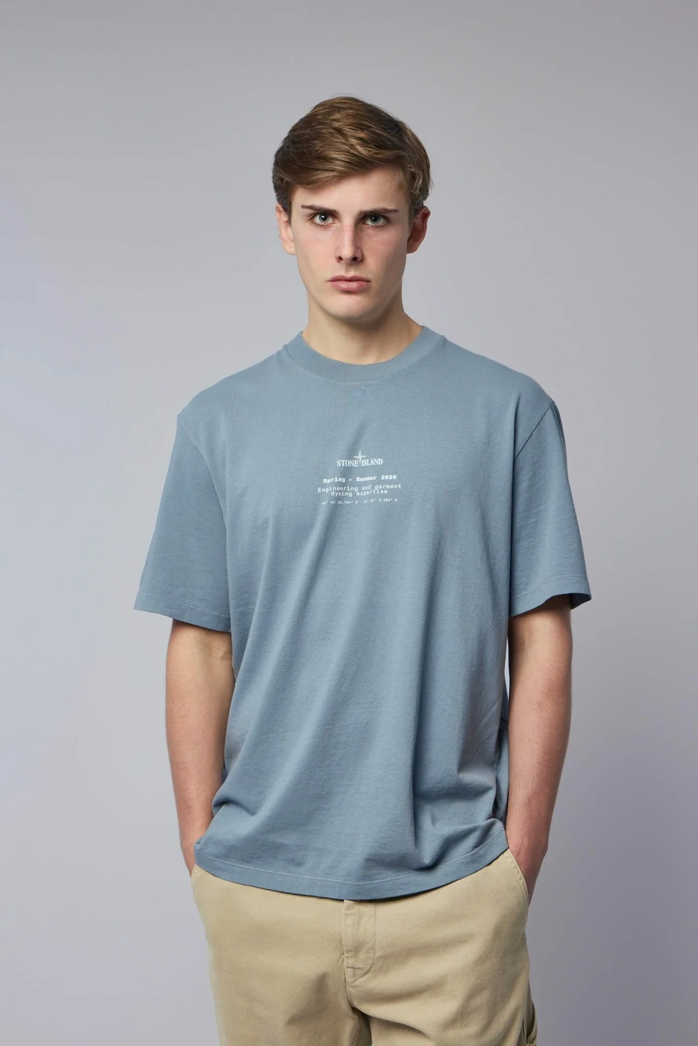 Regular Fit T-shirt with Stone Print