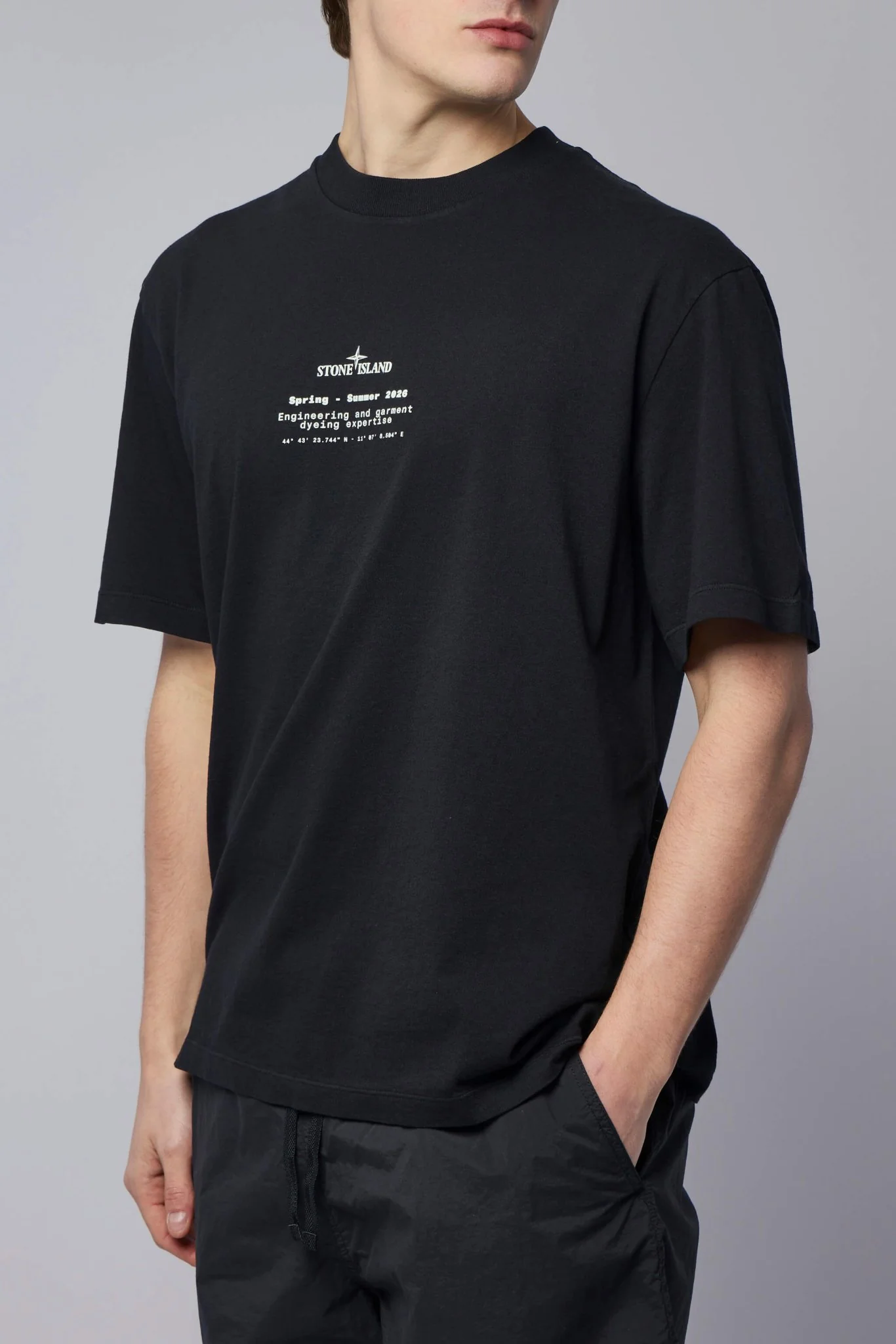 Regular Fit T-shirt with Stone Print - Image 3