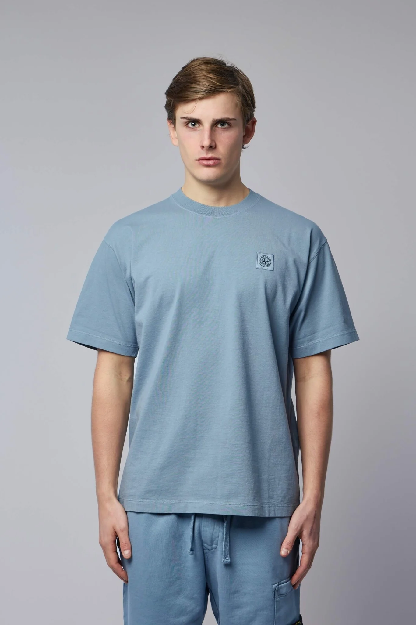 Regular Fit T-shirt with Compass Patch - Image 2