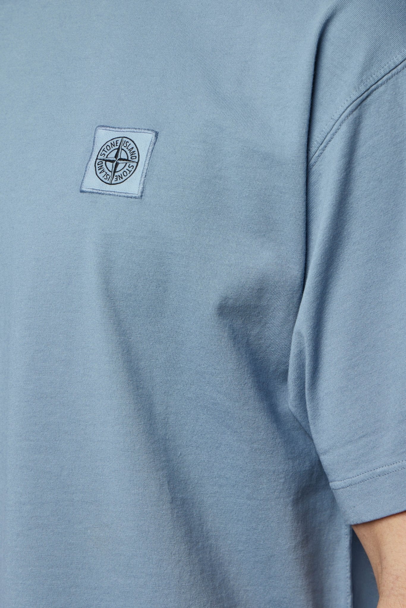Regular Fit T-shirt with Compass Patch - Image 4