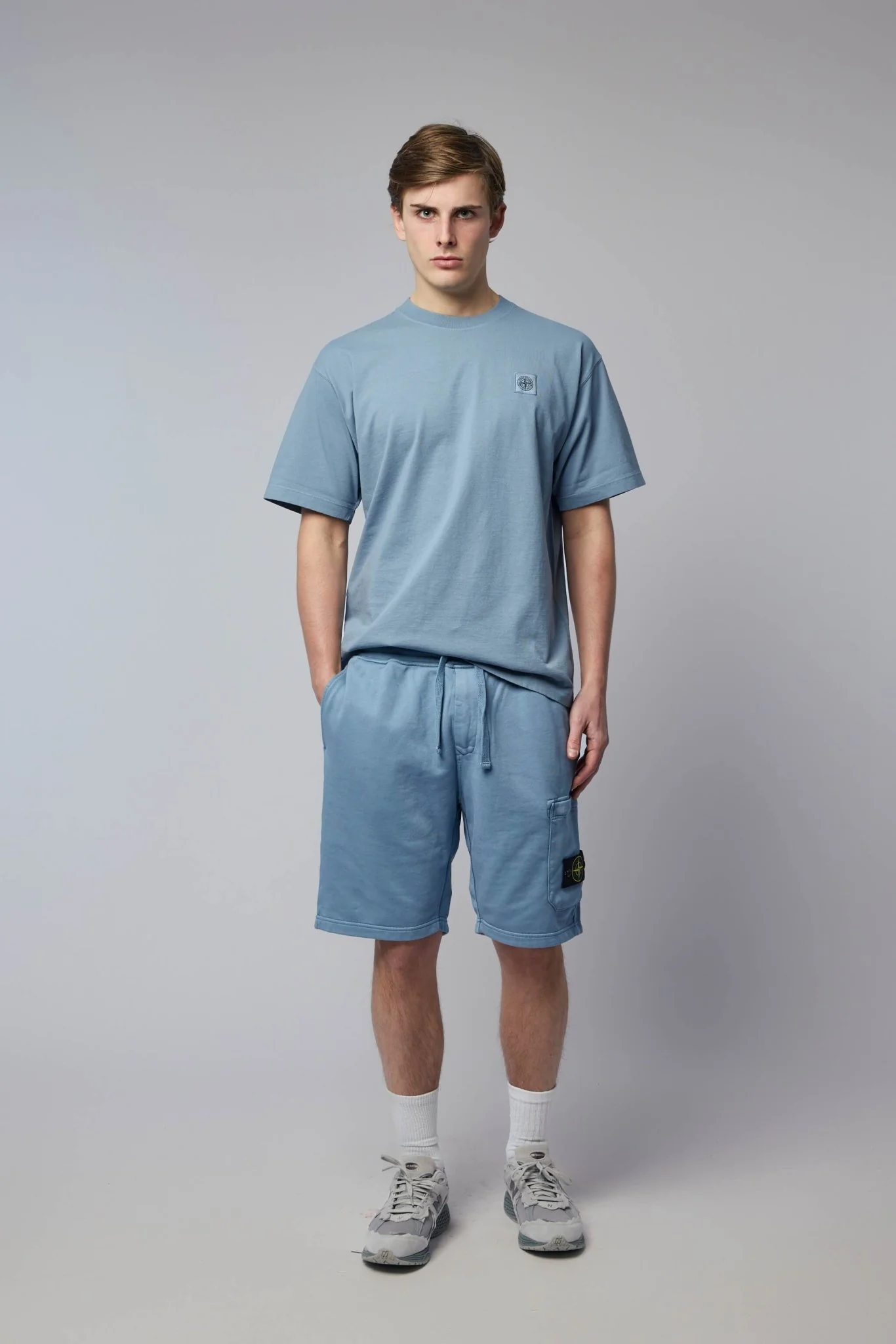 Regular Fit T-shirt with Compass Patch - Image 6