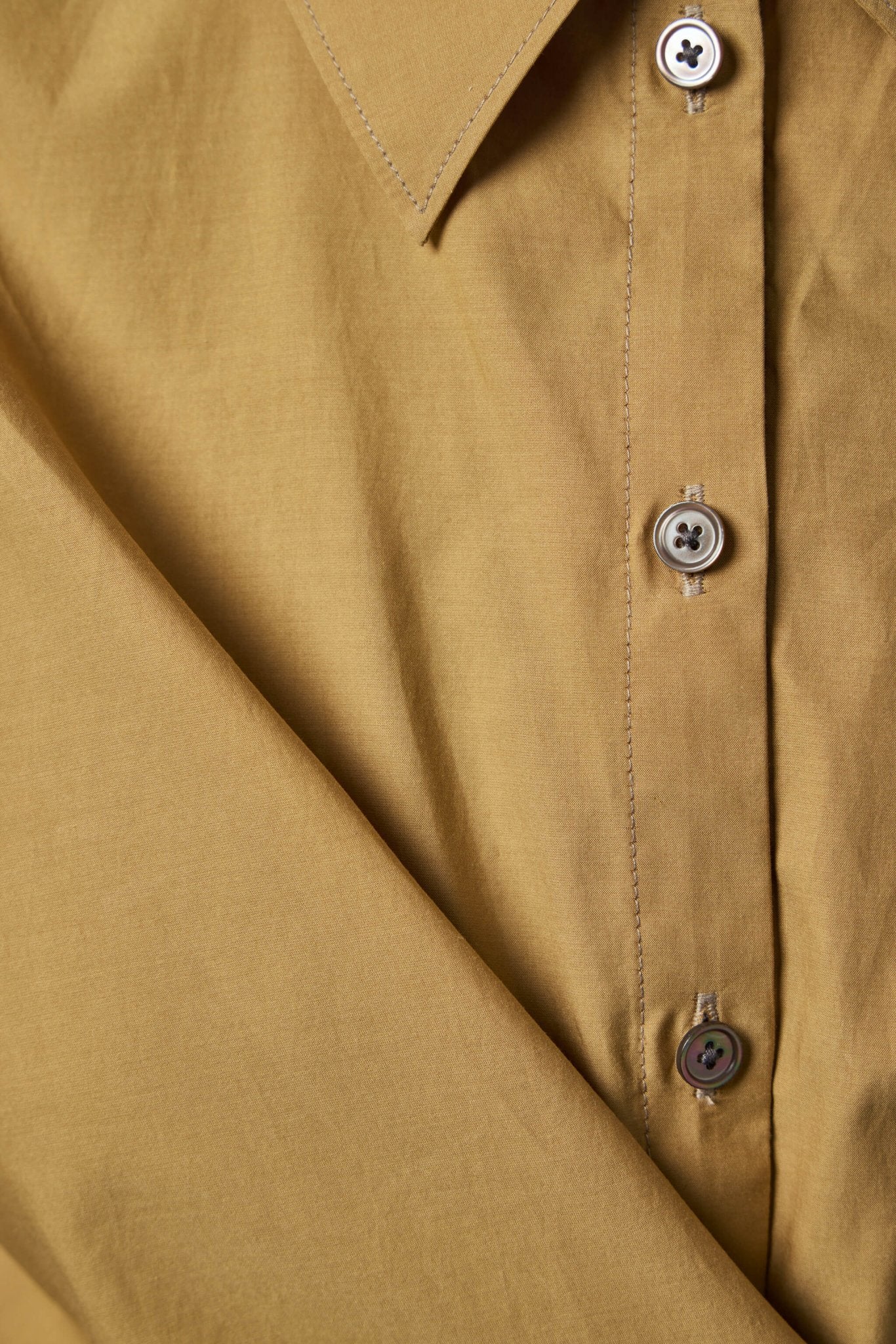 Straight Collar Twisted Shirt Women - Image 4