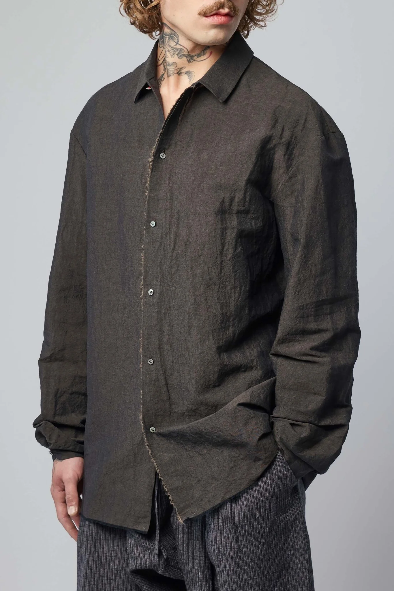 Straight Medium Fit Shirt - Image 3