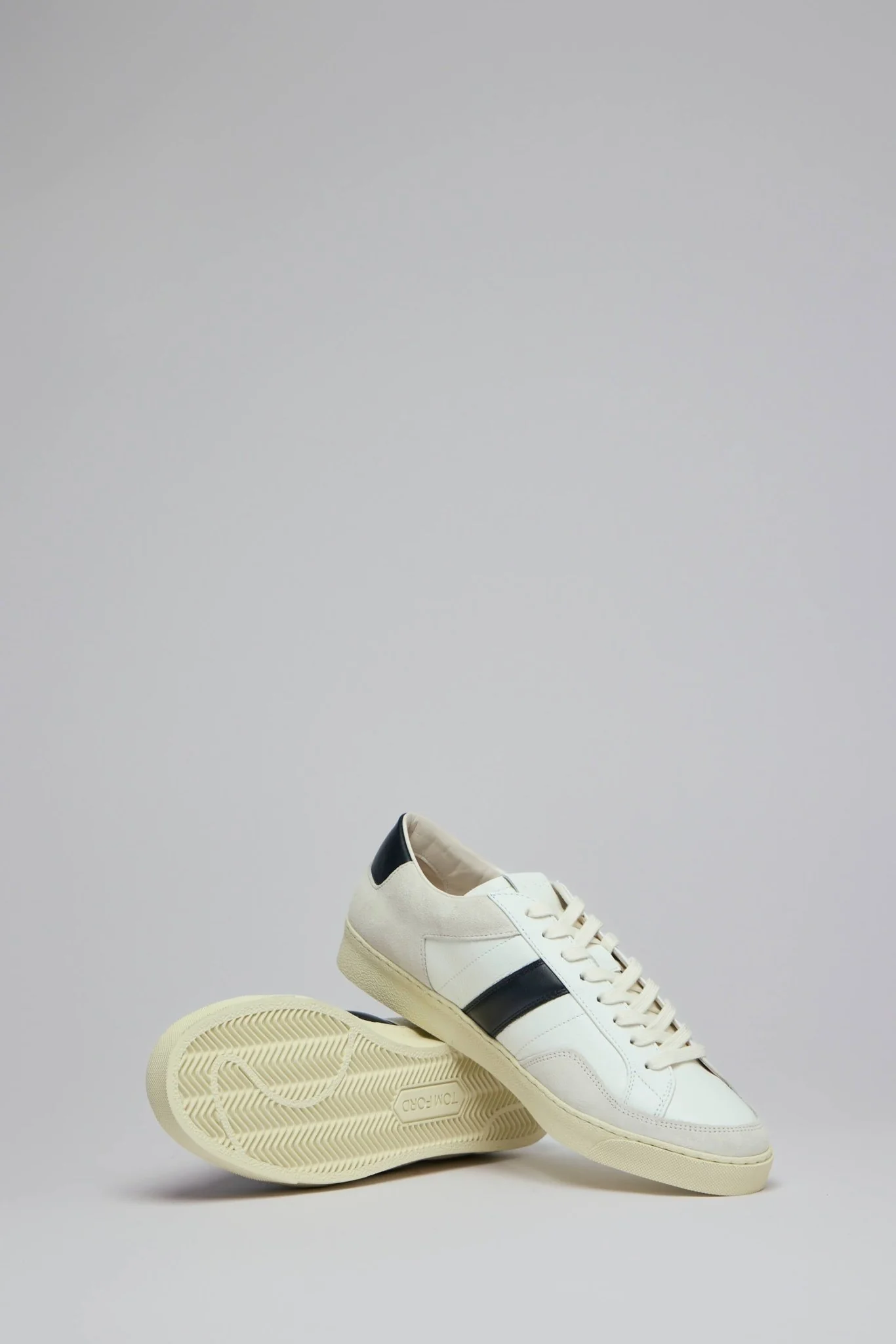 Grain Leather and Suede Blake Sneaker - Image 5