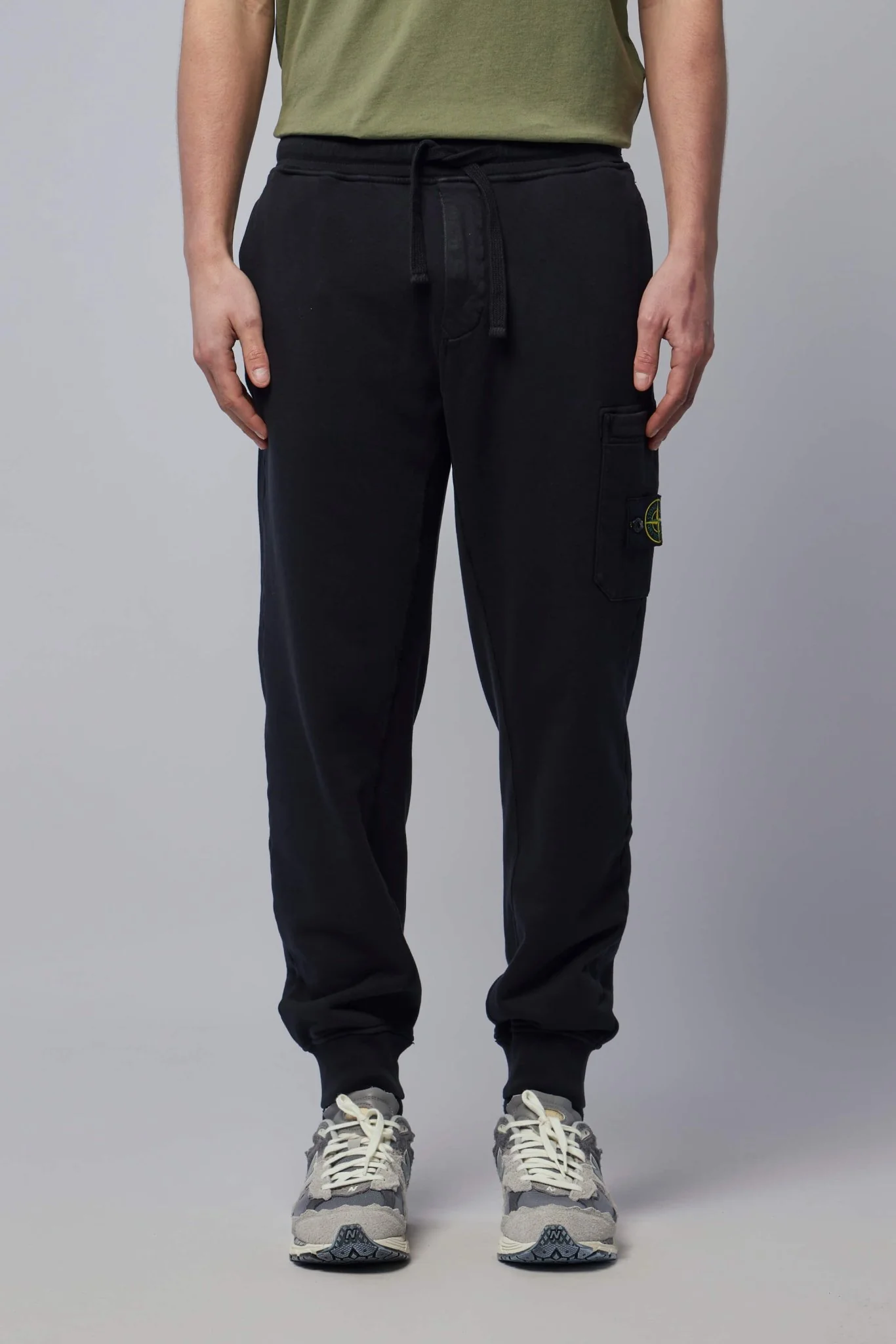 Slim Fit Sweatpants with Cargo Pocket - Image 2