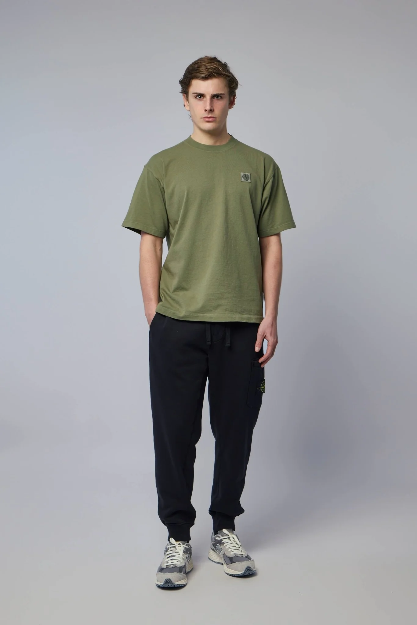 Slim Fit Sweatpants with Cargo Pocket - Image 6