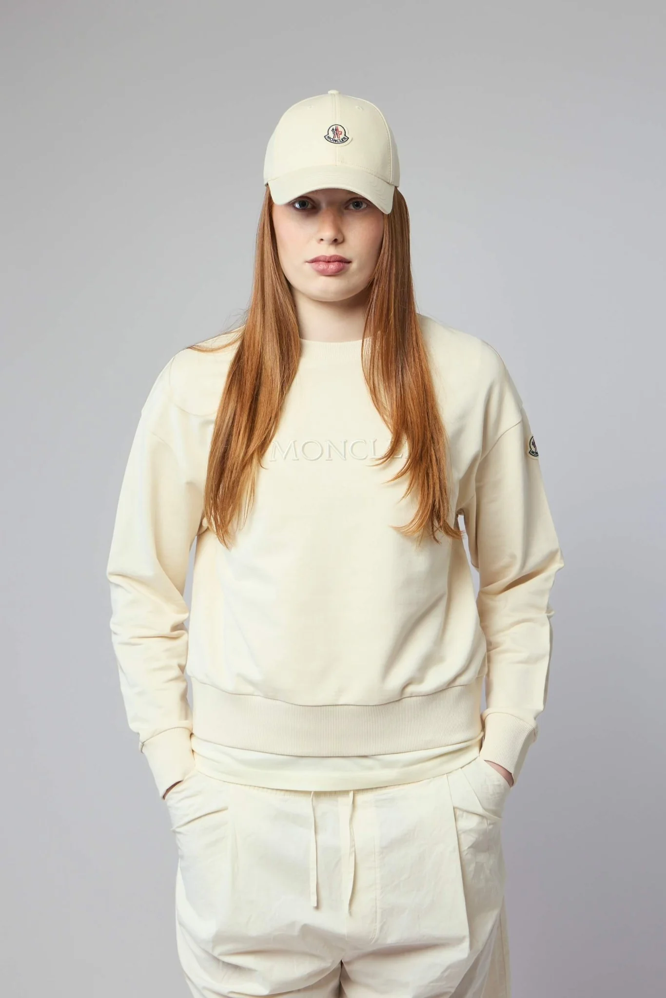 Embroidered Logo Cotton Sweatshirt