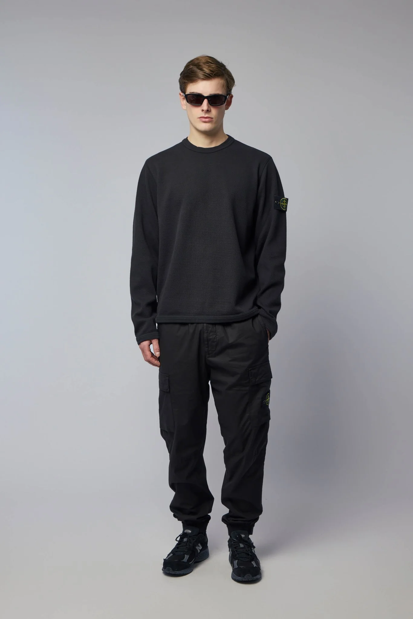 Regular Fit Crewneck Sweatshirt with Elasticated Trims - Image 6