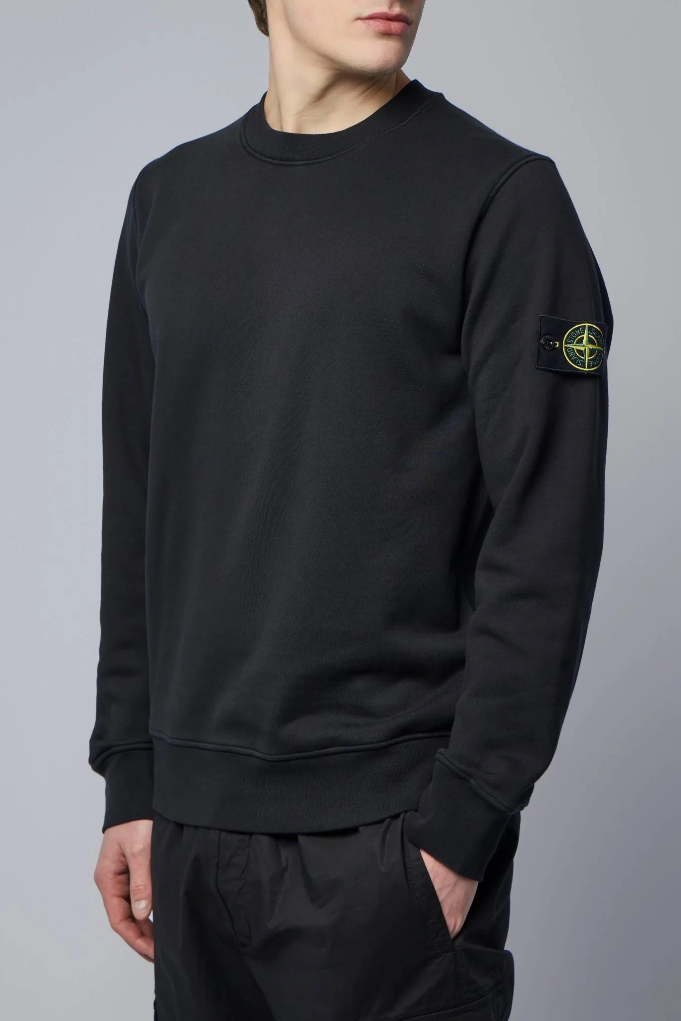Regular Fit Crewneck Sweatshirt with Raglan Sleeves - Image 3