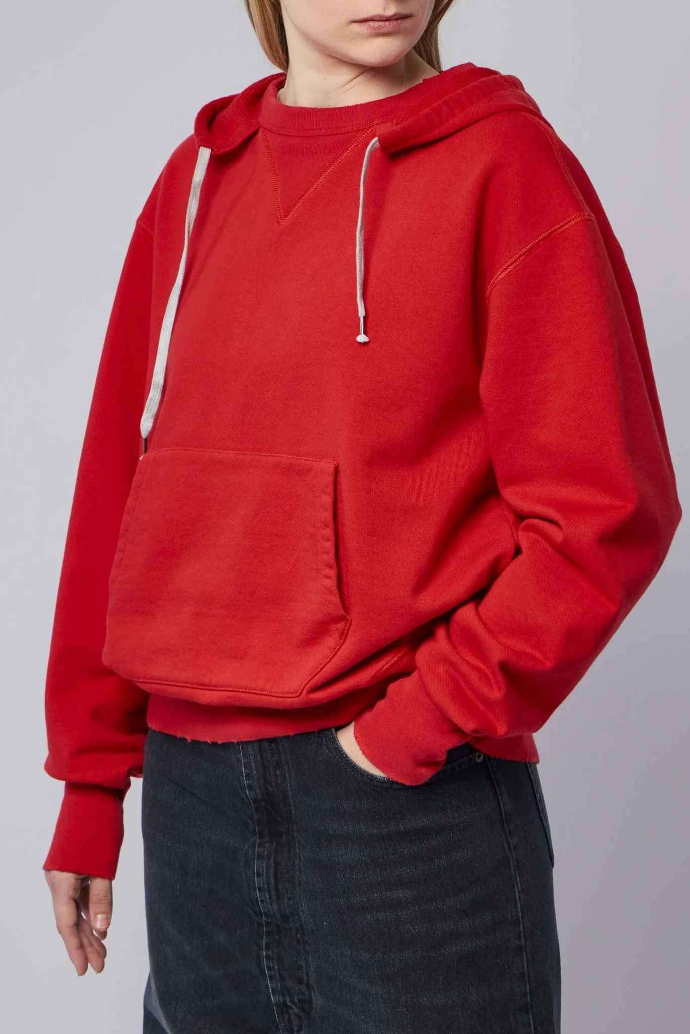 Cotton Hooded Sweatshirt - Image 3