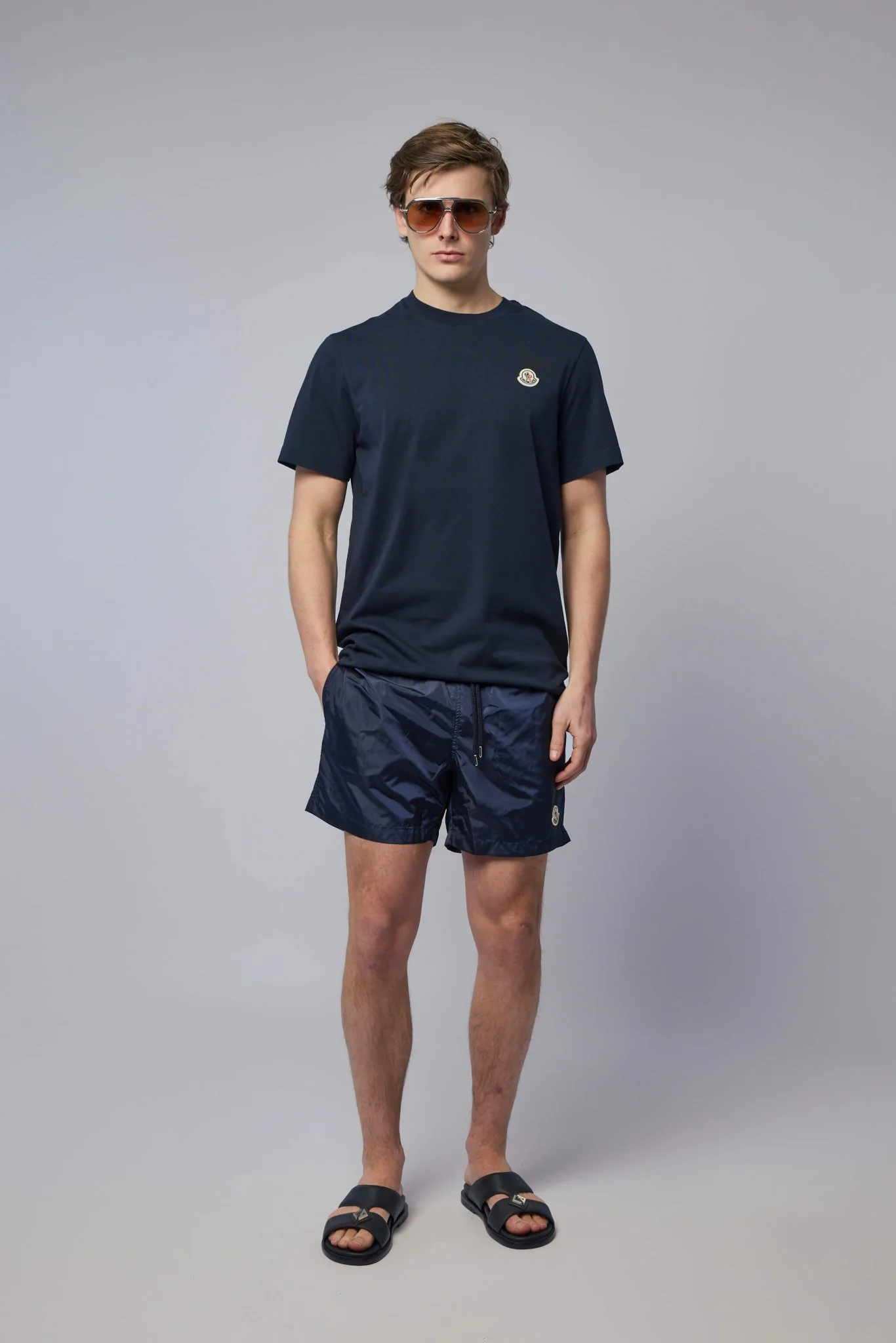 Logo Patch Swim Shorts - Image 7