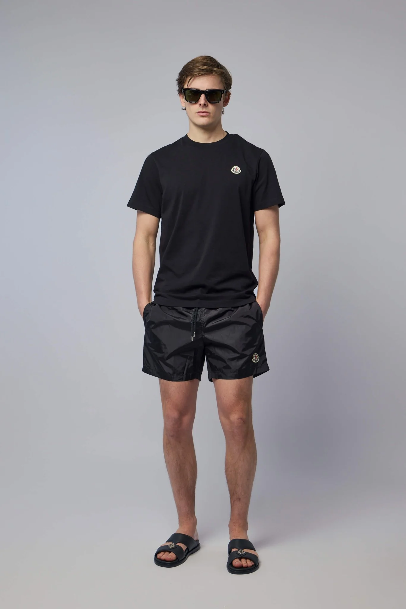 Logo Patch Swim Shorts - Image 7