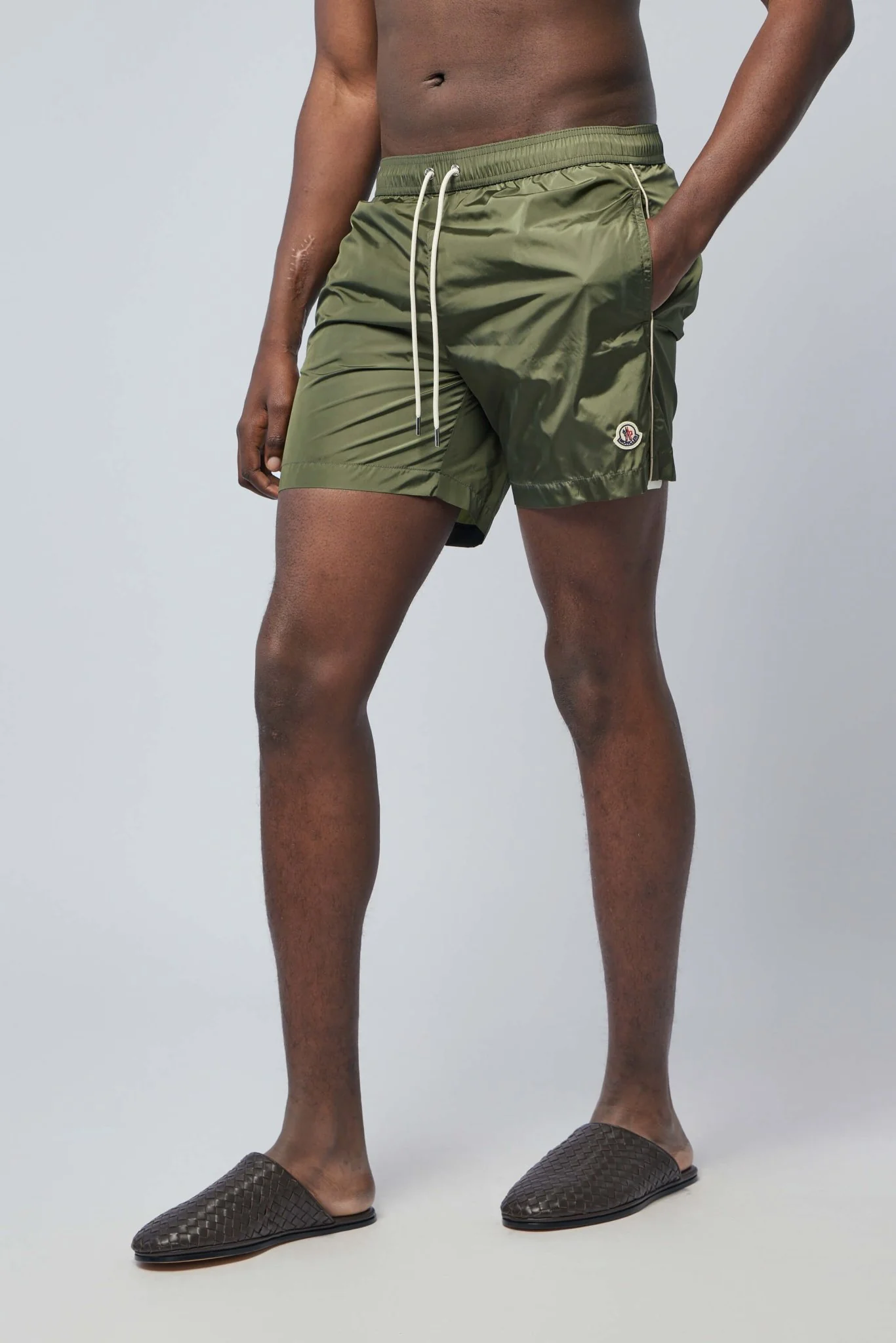 Logo Patch Swim Shorts - Image 3
