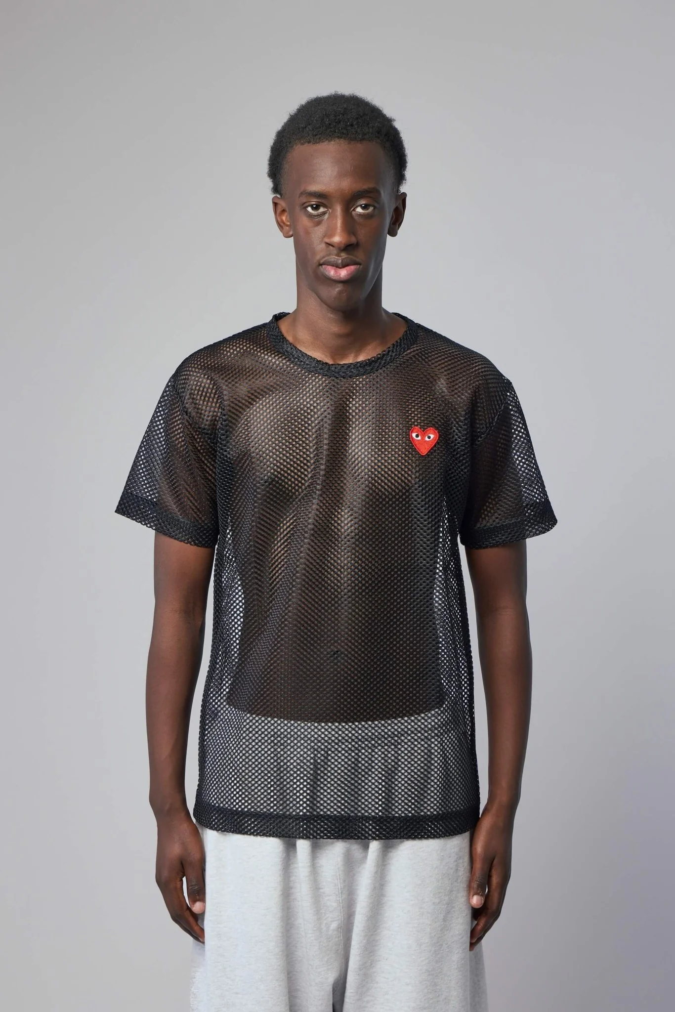 Red Emblem Knit T-shirt - Image 2