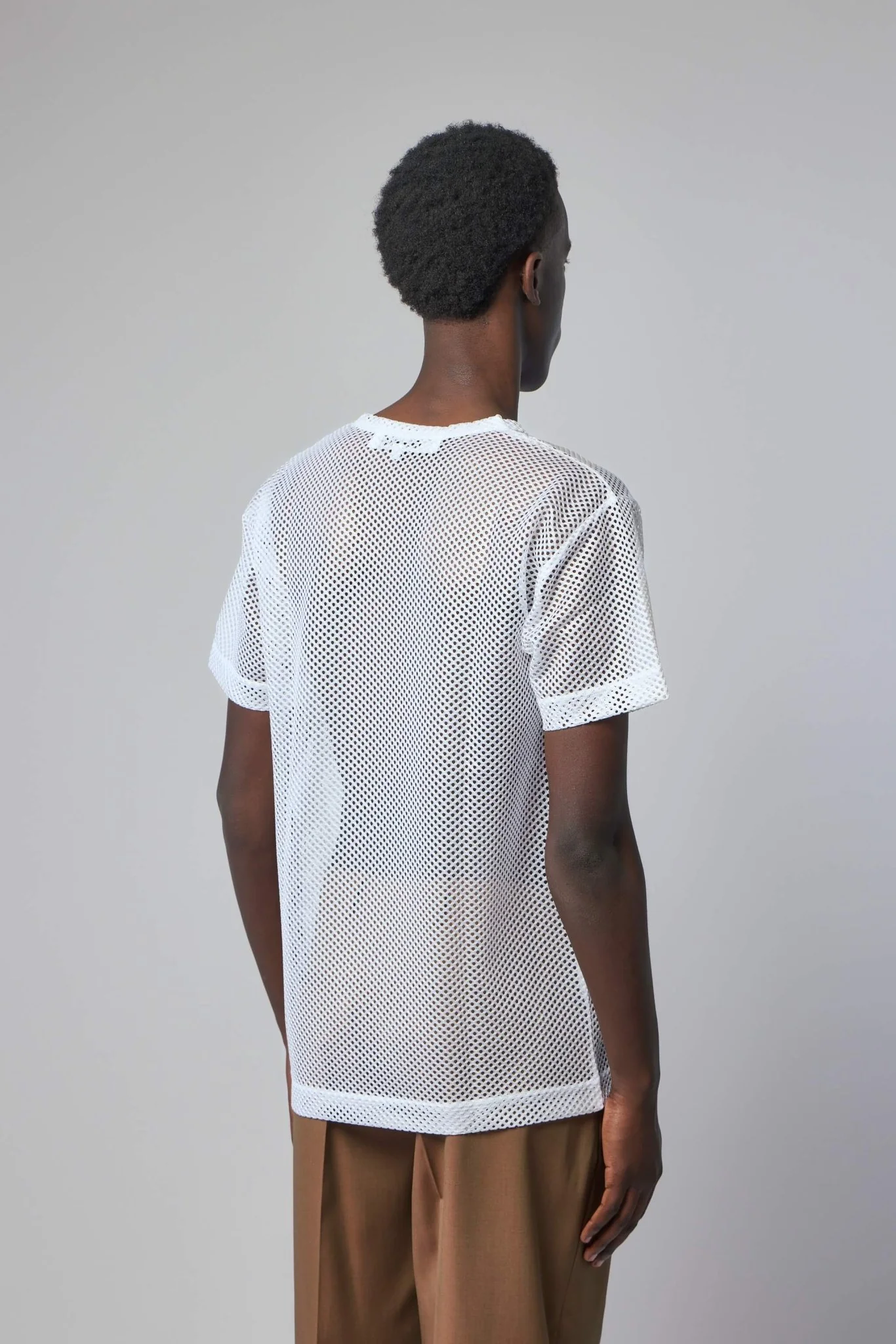 Mesh T-shirt Red Emblem - Image 5