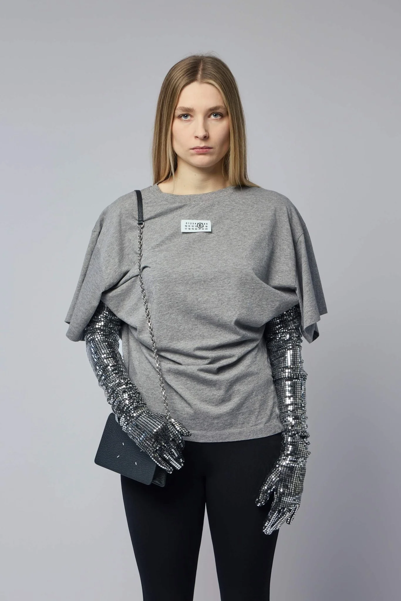 Cotton T-shirt with Gloves